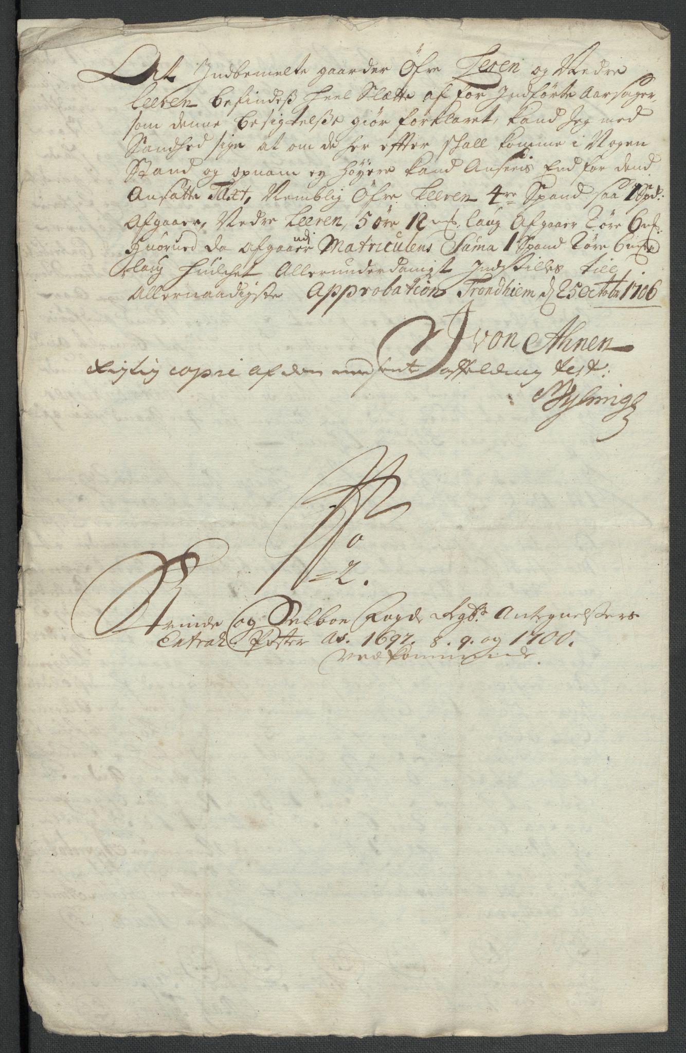 Rentekammeret inntil 1814, Reviderte regnskaper, Fogderegnskap, RA/EA-4092/R61/L4107: Fogderegnskap Strinda og Selbu, 1698-1700, s. 513