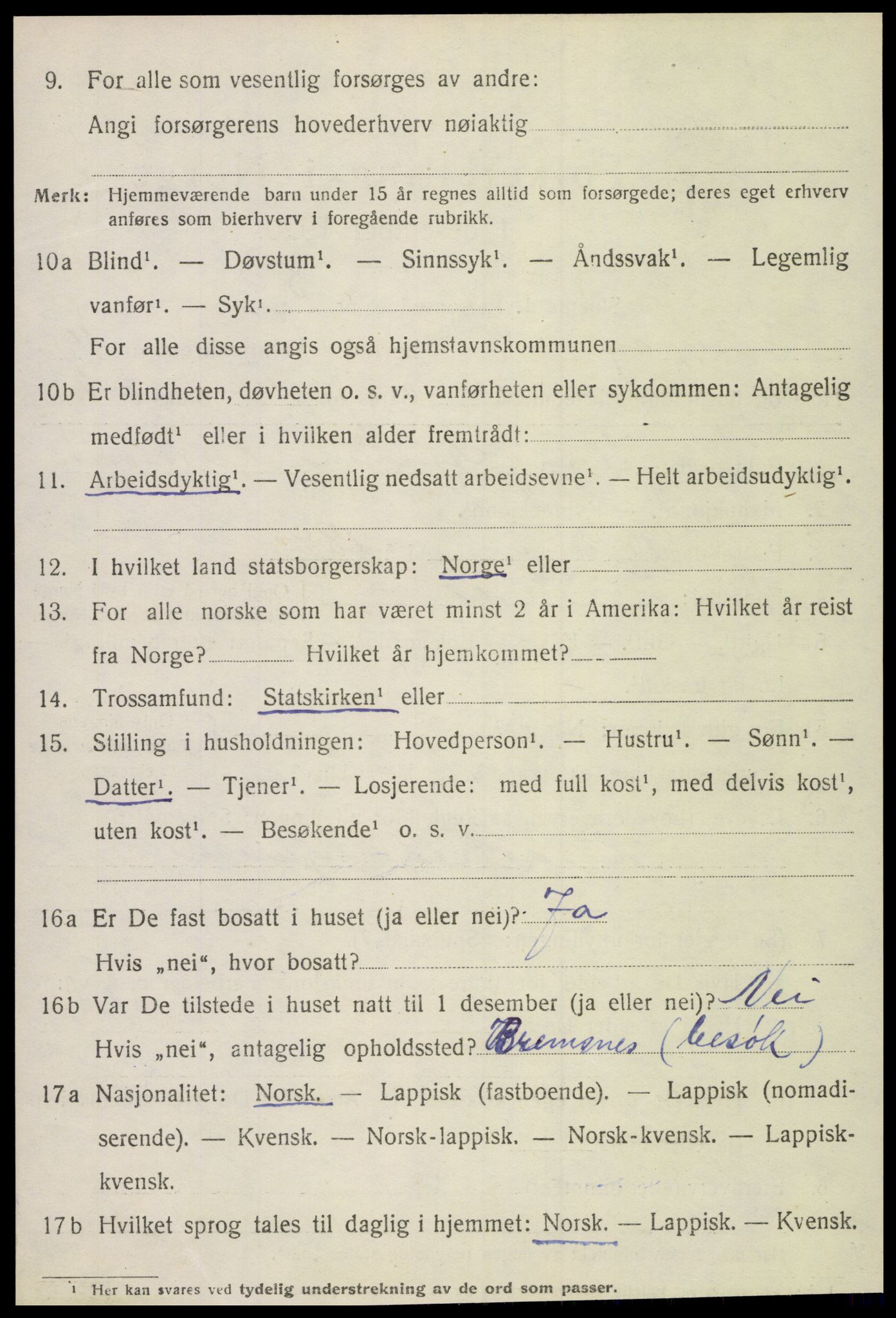 SAT, Folketelling 1920 for 1834 Lurøy herred, 1920, s. 4534