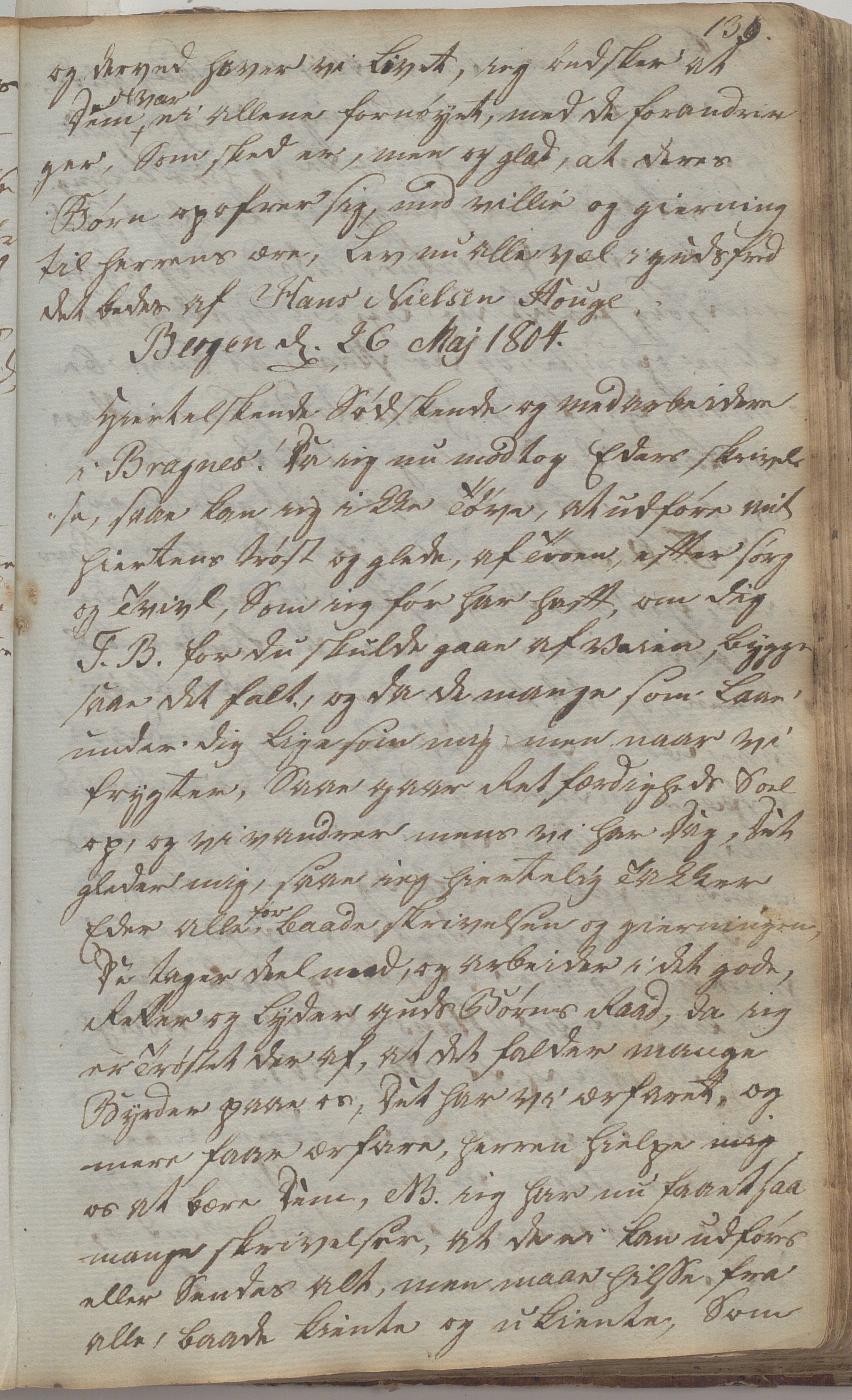 Heggtveitsamlingen, TMF/A-1007/H/L0047/0007: Kopibøker, brev etc.  / "Kopsland", 1800-1850, s. 135