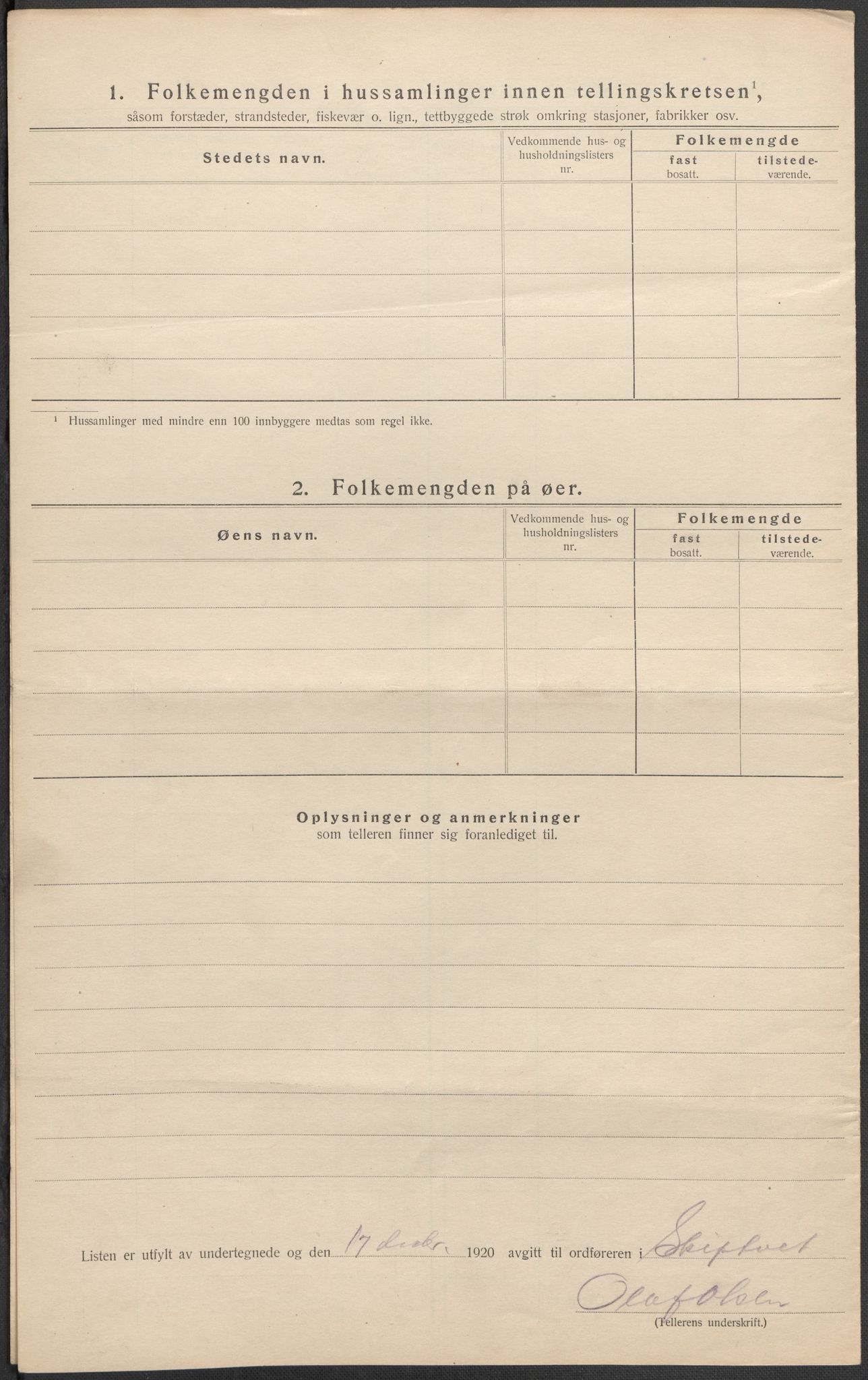 SAO, Folketelling 1920 for 0127 Skiptvet herred, 1920, s. 16