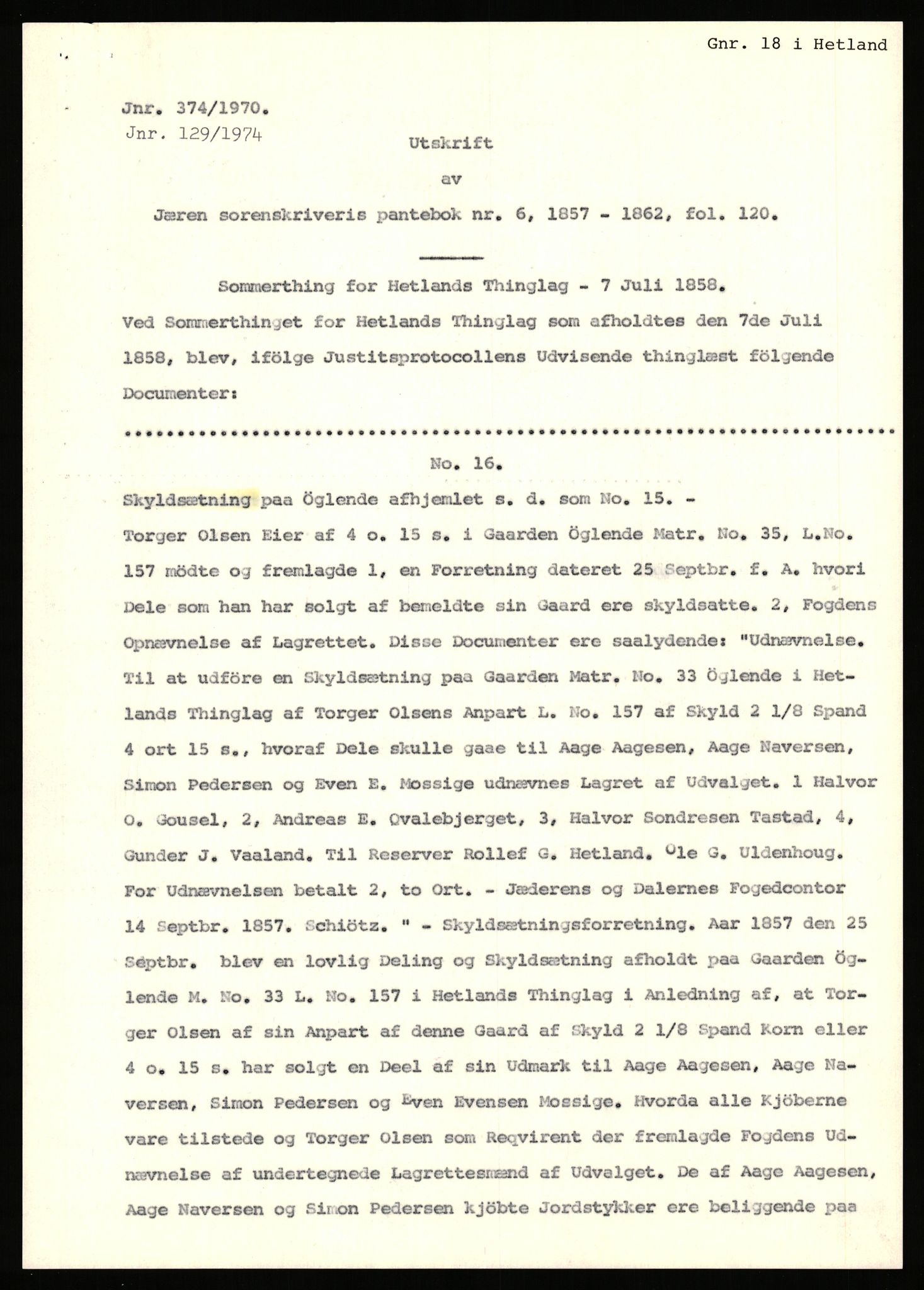 Statsarkivet i Stavanger, AV/SAST-A-101971/03/Y/Yj/L0003: Avskrifter sortert etter gårdsnavn: Askje - Auglend, 1750-1930, s. 504