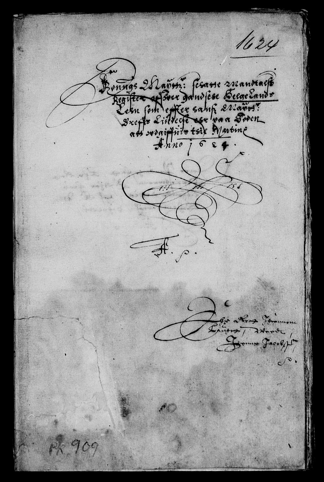 Rentekammeret inntil 1814, Reviderte regnskaper, Lensregnskaper, RA/EA-5023/R/Rb/Rbz/L0016: Nordlandenes len, 1624-1626