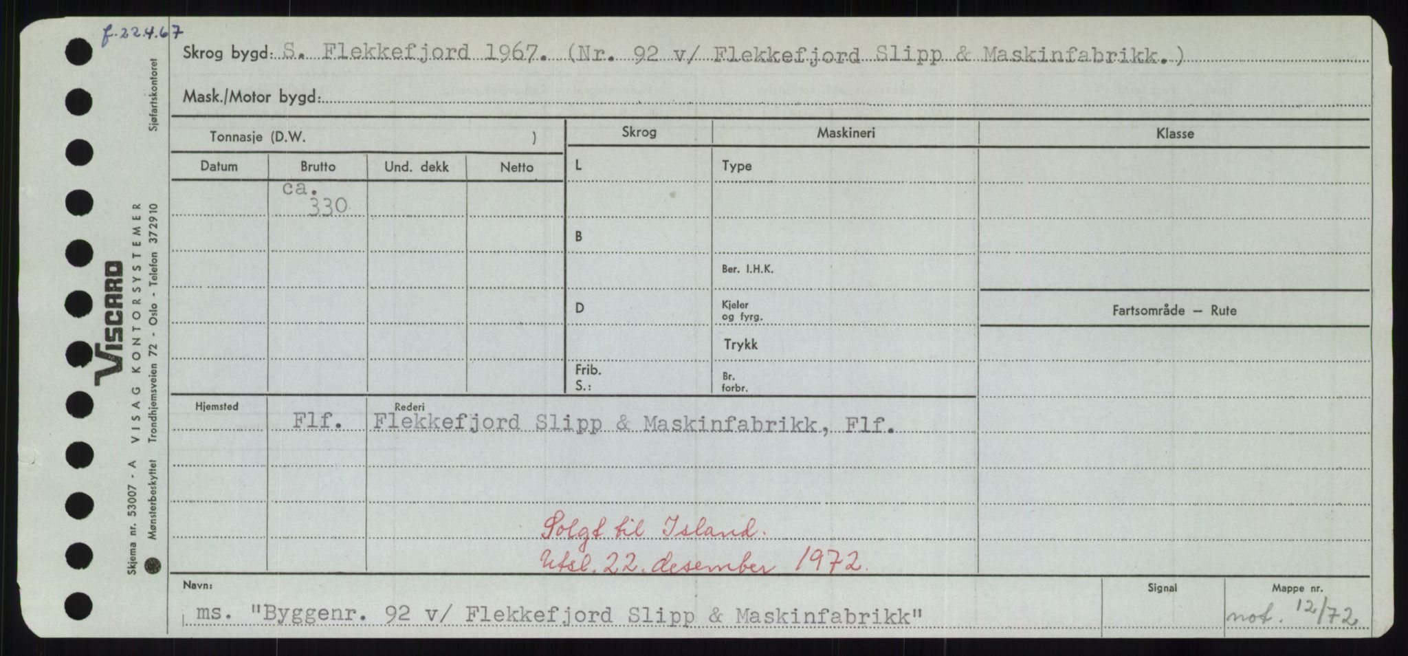 Sjøfartsdirektoratet med forløpere, Skipsmålingen, AV/RA-S-1627/H/Hd/L0006: Fartøy, Byg-Båt, s. 257