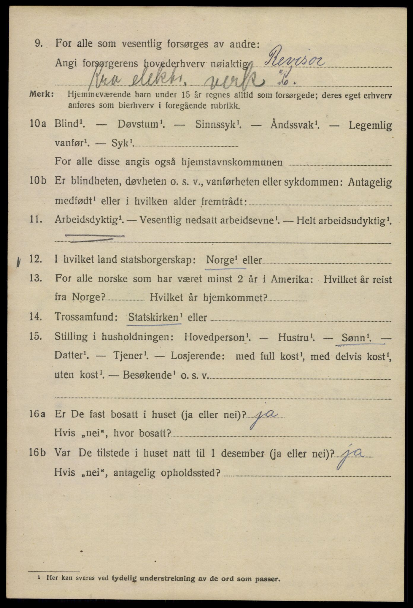 SAO, Folketelling 1920 for 0301 Kristiania kjøpstad, 1920, s. 495762