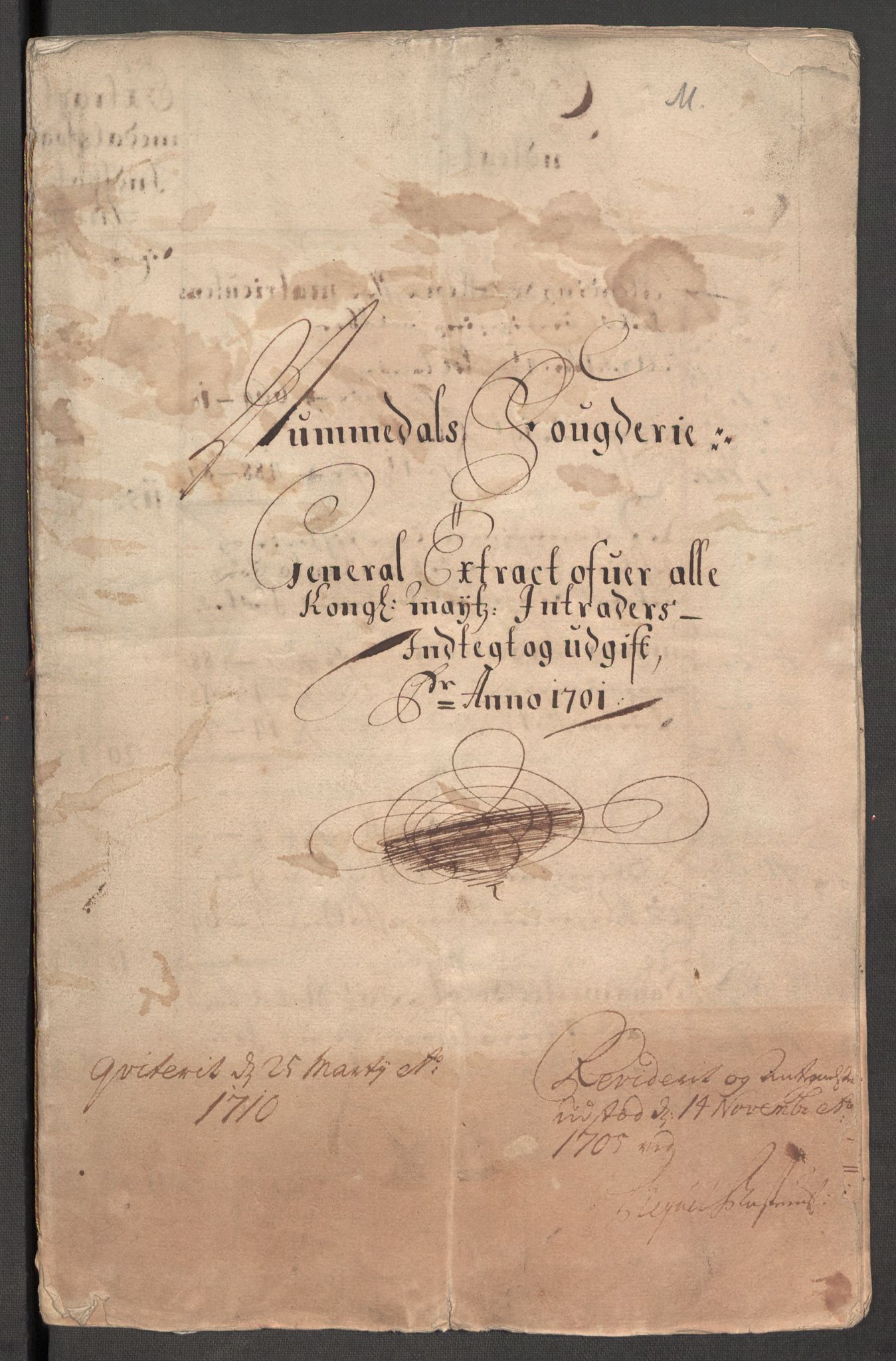 Rentekammeret inntil 1814, Reviderte regnskaper, Fogderegnskap, RA/EA-4092/R64/L4427: Fogderegnskap Namdal, 1701-1702, s. 3
