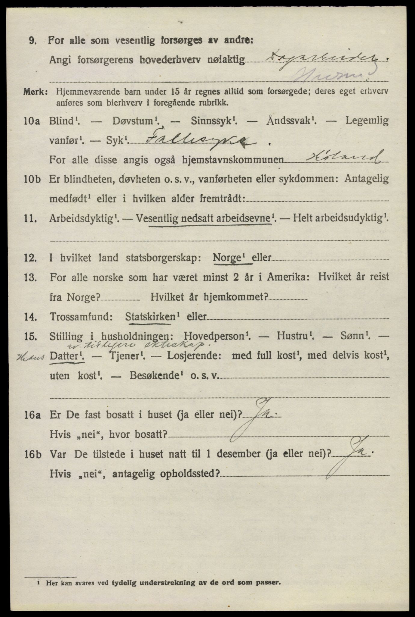 SAO, Folketelling 1920 for 0221 Høland herred, 1920, s. 2758
