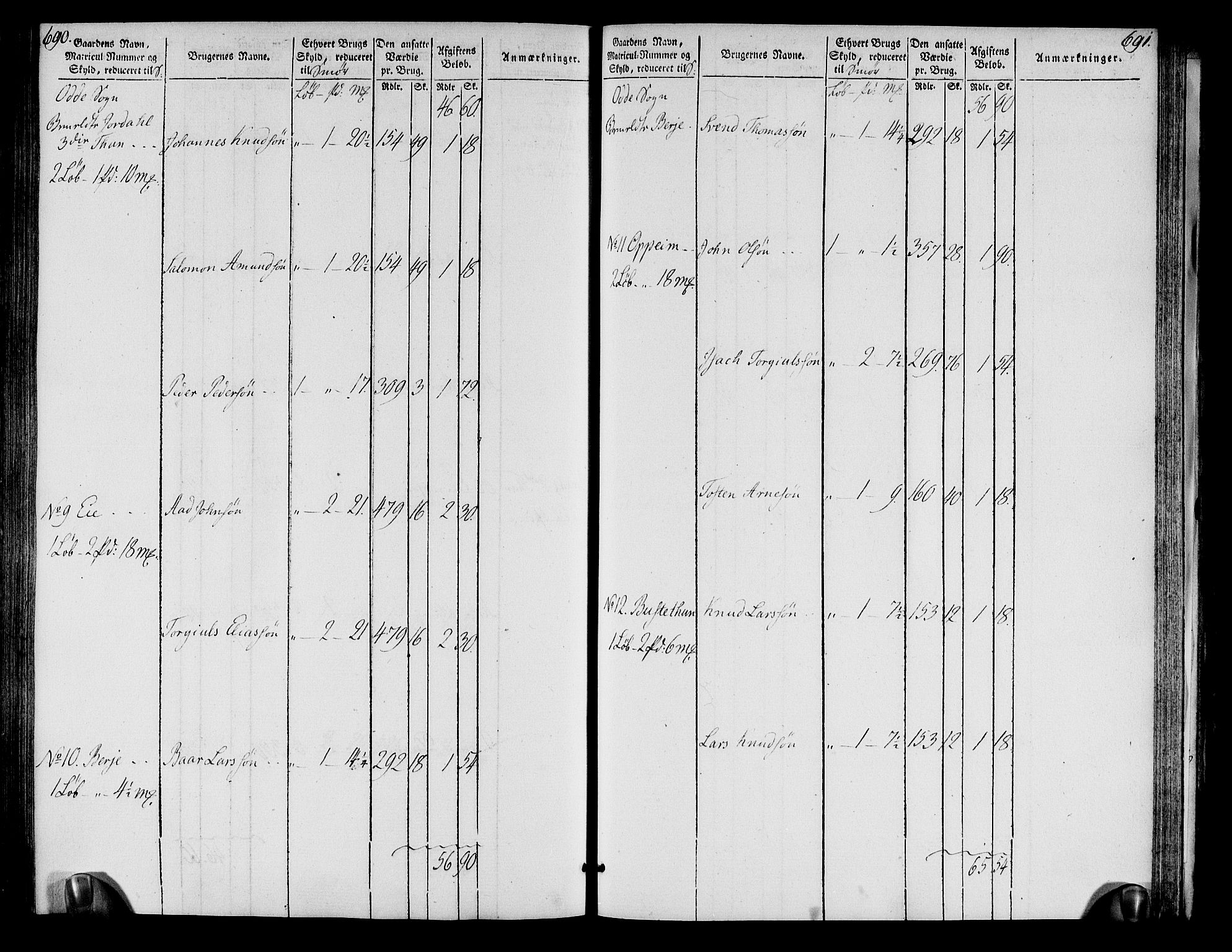 Rentekammeret inntil 1814, Realistisk ordnet avdeling, AV/RA-EA-4070/N/Ne/Nea/L0109: Sunnhordland og Hardanger fogderi. Oppebørselsregister, 1803-1804, s. 349