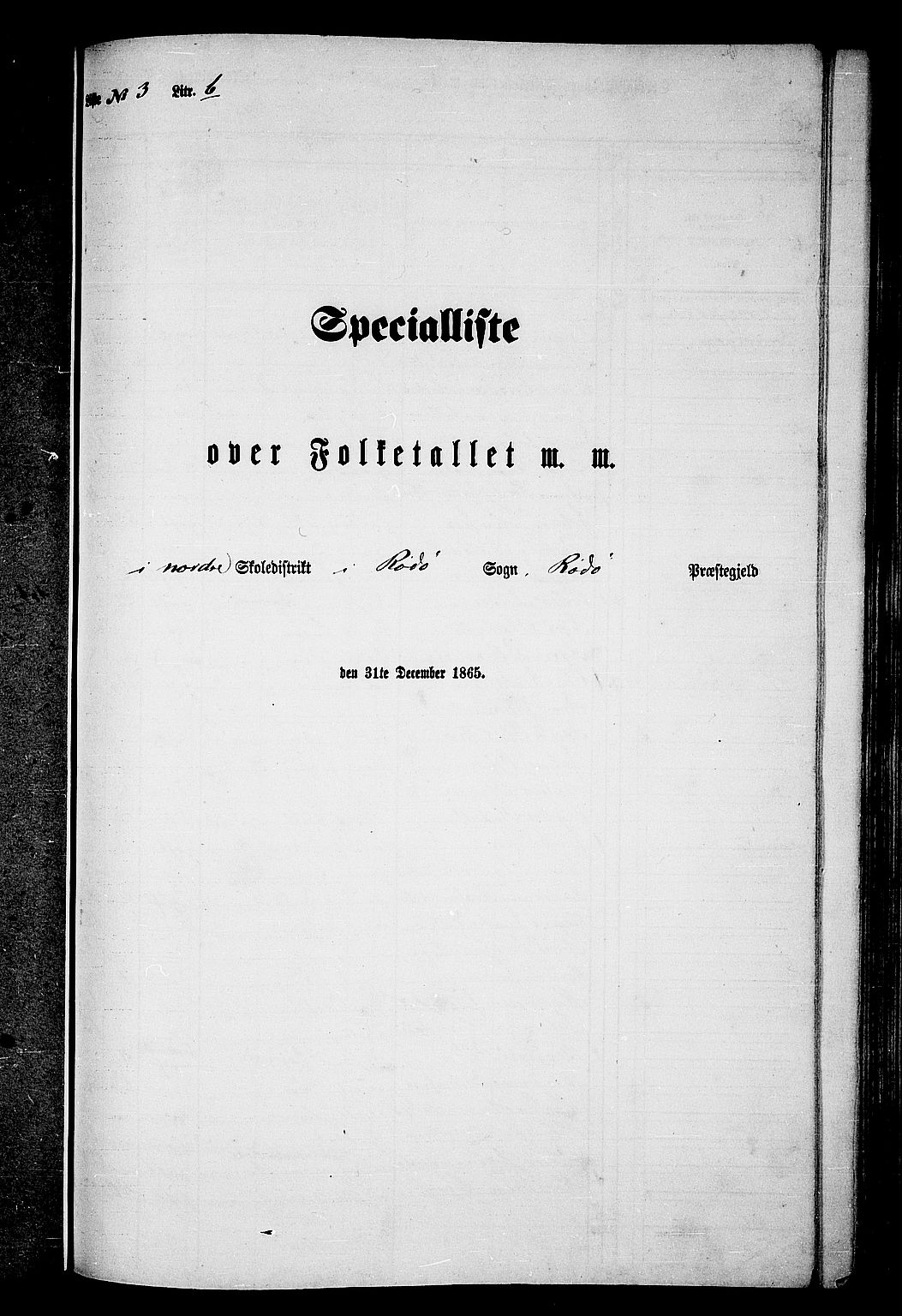 RA, Folketelling 1865 for 1836P Rødøy prestegjeld, 1865, s. 60