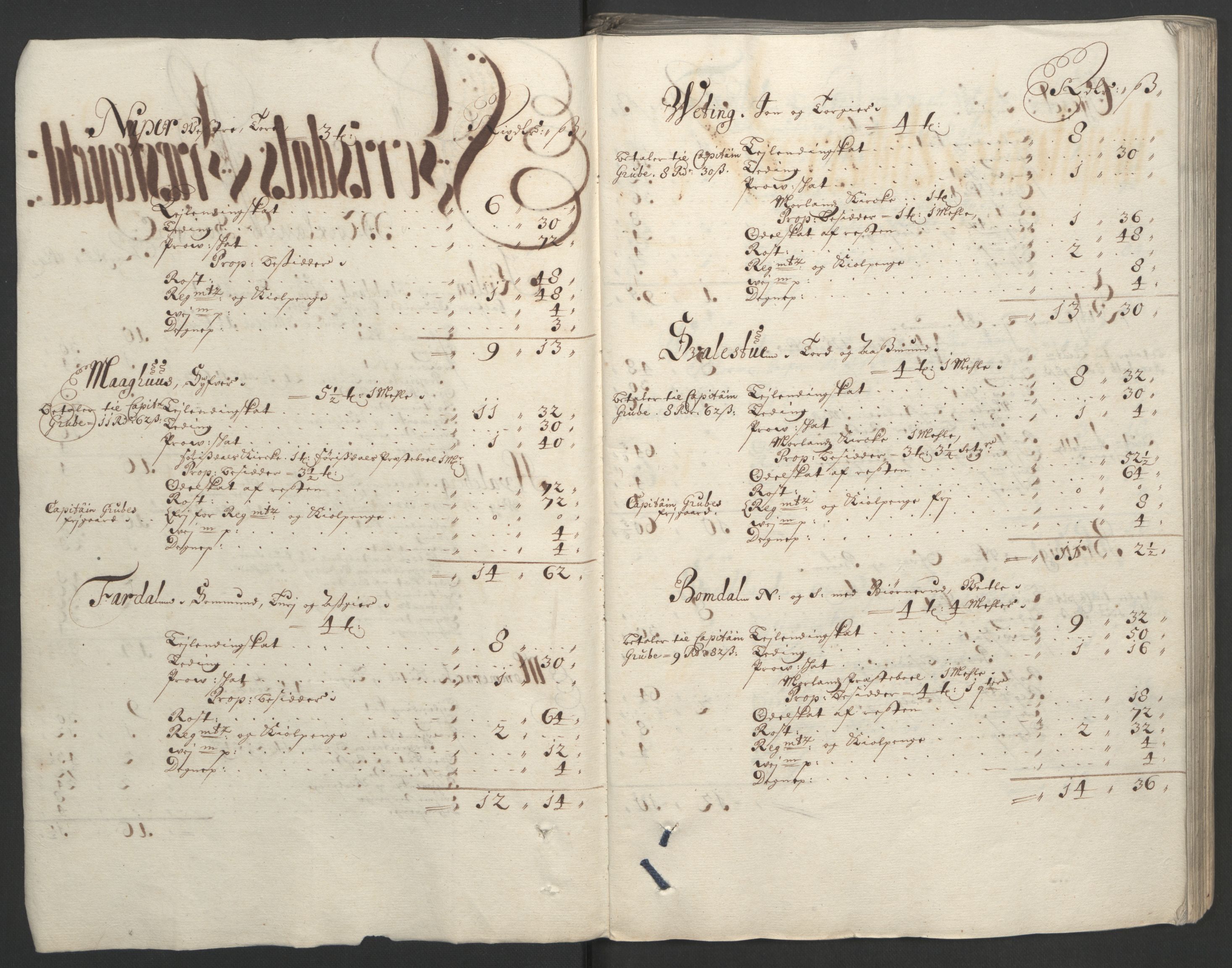 Rentekammeret inntil 1814, Reviderte regnskaper, Fogderegnskap, RA/EA-4092/R35/L2090: Fogderegnskap Øvre og Nedre Telemark, 1692, s. 53