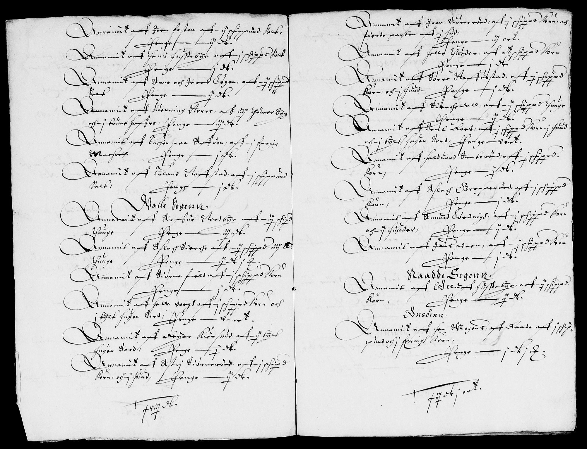 Rentekammeret inntil 1814, Reviderte regnskaper, Lensregnskaper, AV/RA-EA-5023/R/Rb/Rbg/L0006: Verne kloster len, 1641-1644