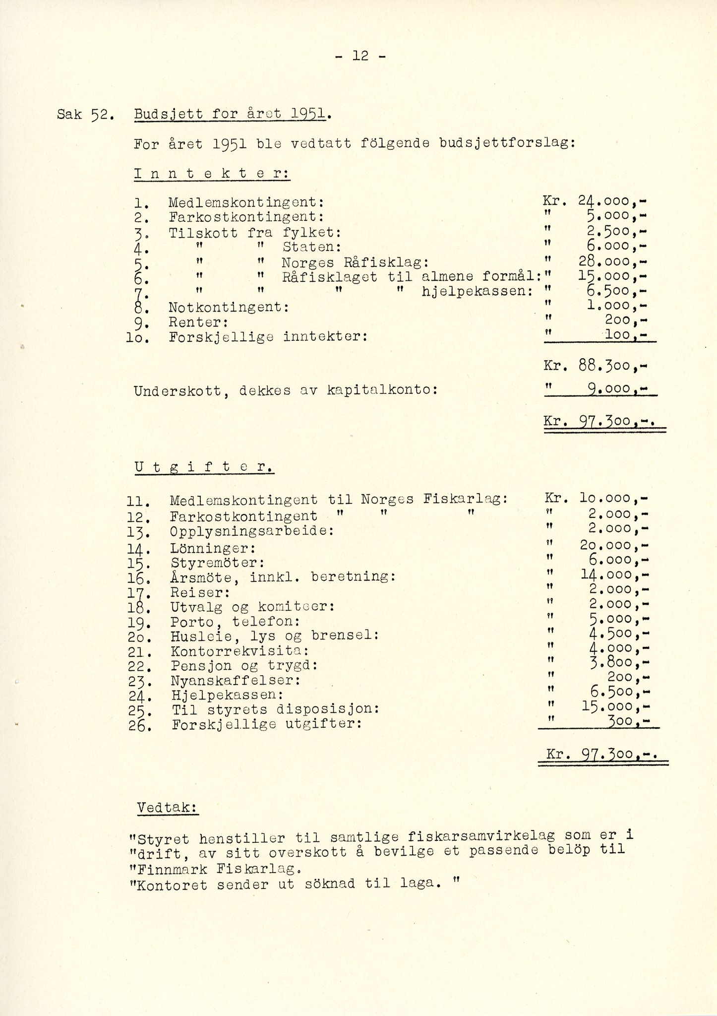 Vardø Fiskersamvirkelag, VAMU/A-0037/D/Da/L0002: Korrespondanse Er-Fi, 1946-1951