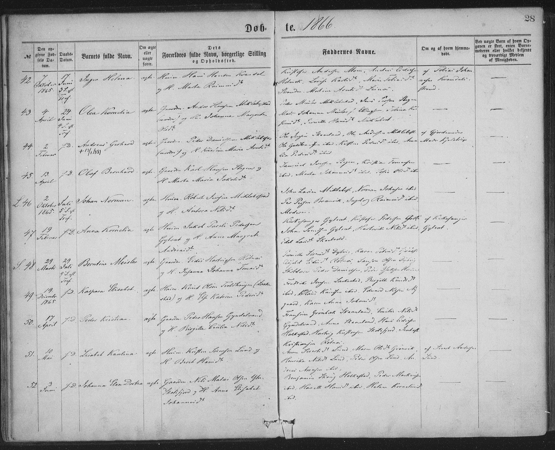 Ministerialprotokoller, klokkerbøker og fødselsregistre - Nordland, AV/SAT-A-1459/855/L0801: Ministerialbok nr. 855A09, 1864-1874, s. 28