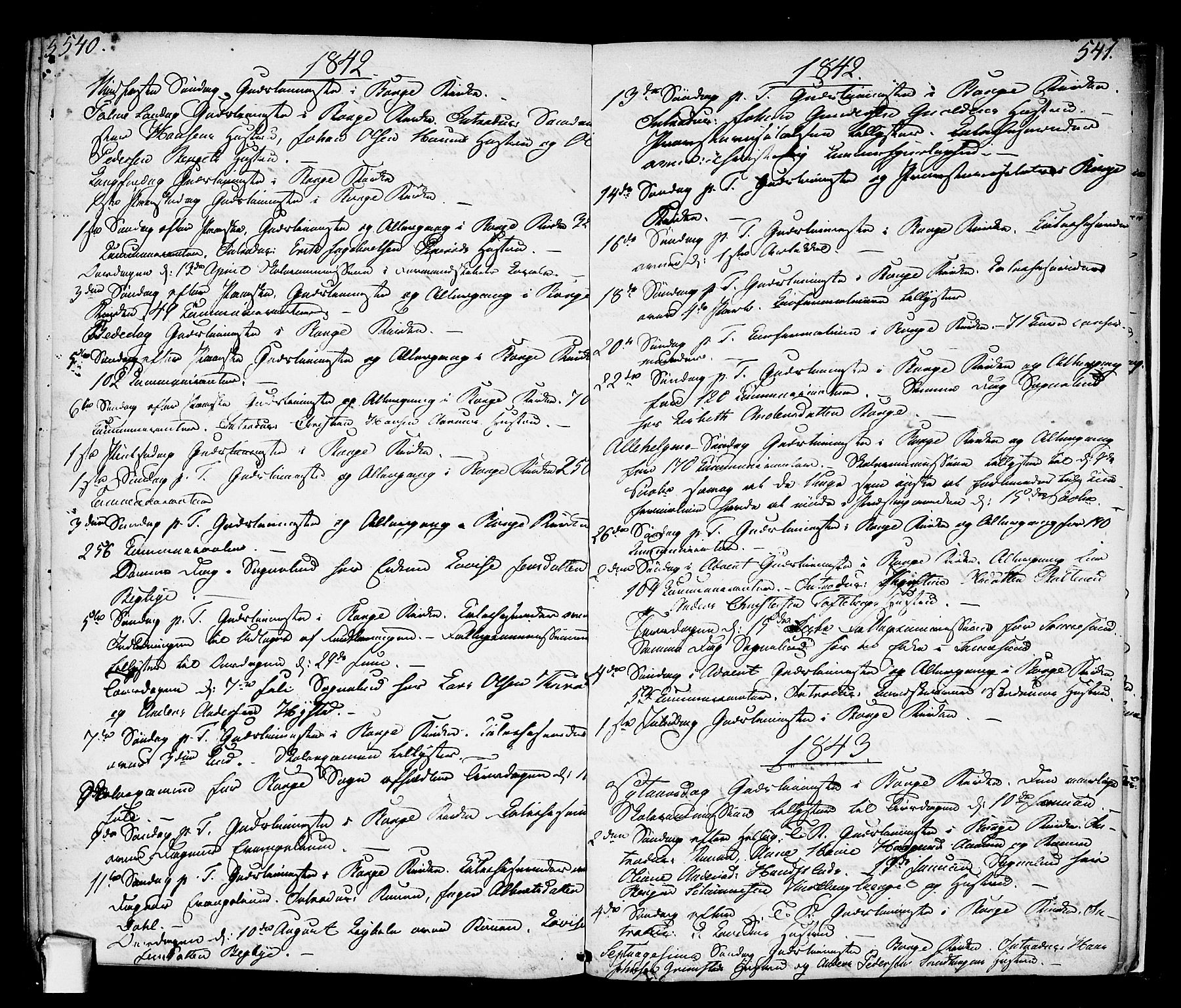 Borge prestekontor Kirkebøker, AV/SAO-A-10903/F/Fa/L0004: Ministerialbok nr. I 4, 1836-1848, s. 540-541