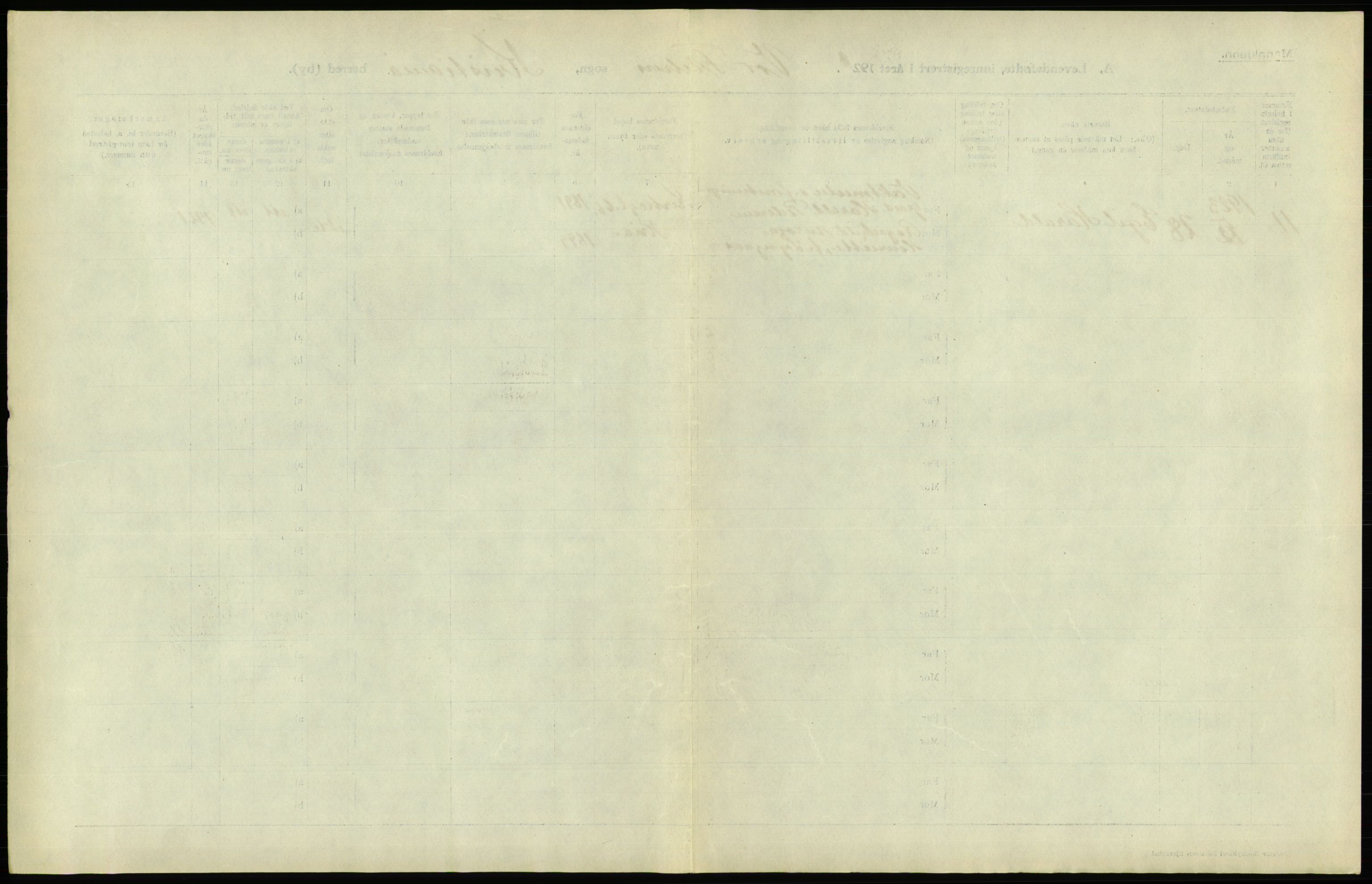 Statistisk sentralbyrå, Sosiodemografiske emner, Befolkning, AV/RA-S-2228/D/Df/Dfc/Dfcc/L0006: Kristiania: Levendefødte menn og kvinner., 1923, s. 783