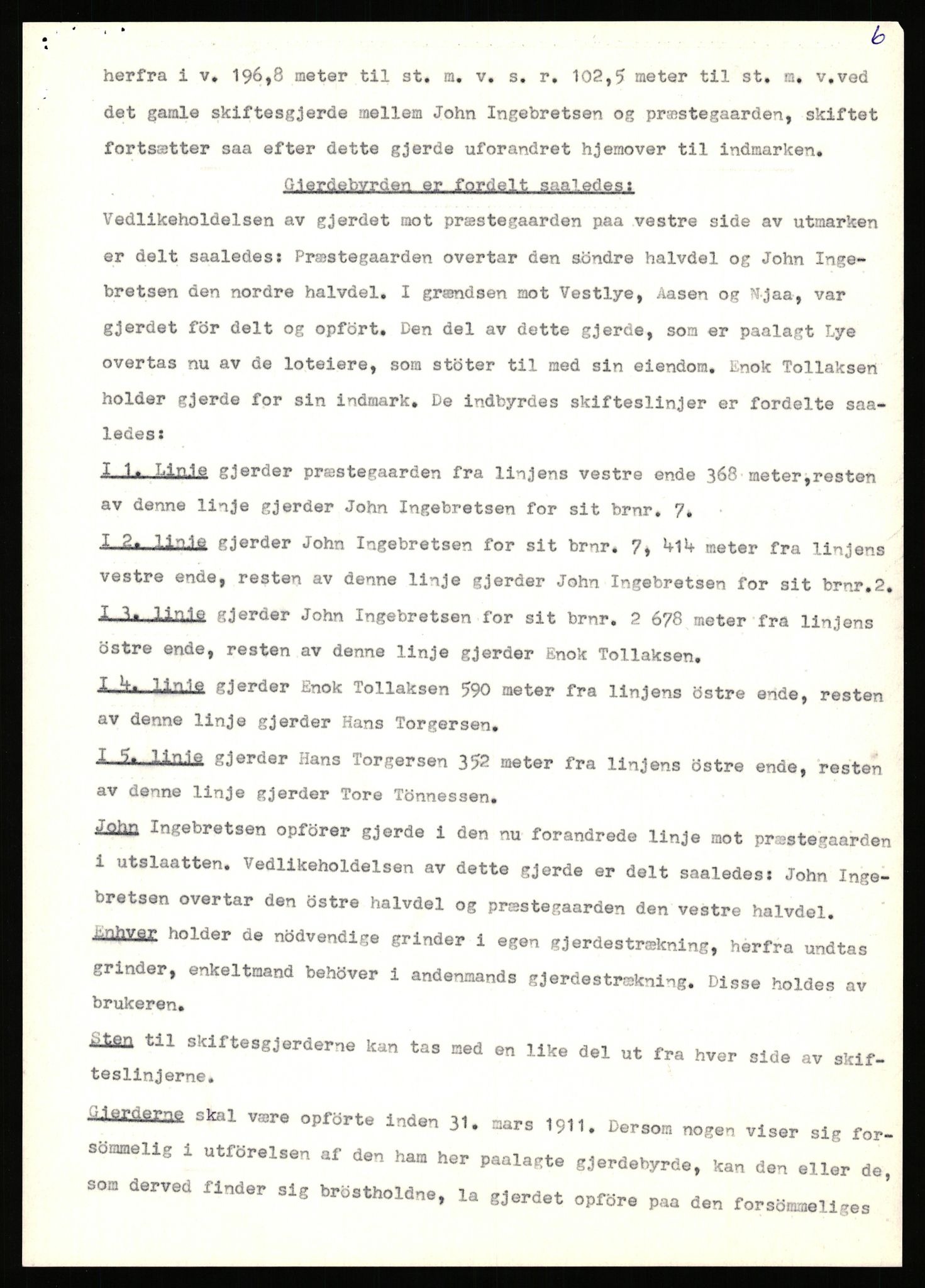 Statsarkivet i Stavanger, AV/SAST-A-101971/03/Y/Yj/L0055: Avskrifter sortert etter gårdsnavn: Lunde nordre - Løining i Elven, 1750-1930, s. 519