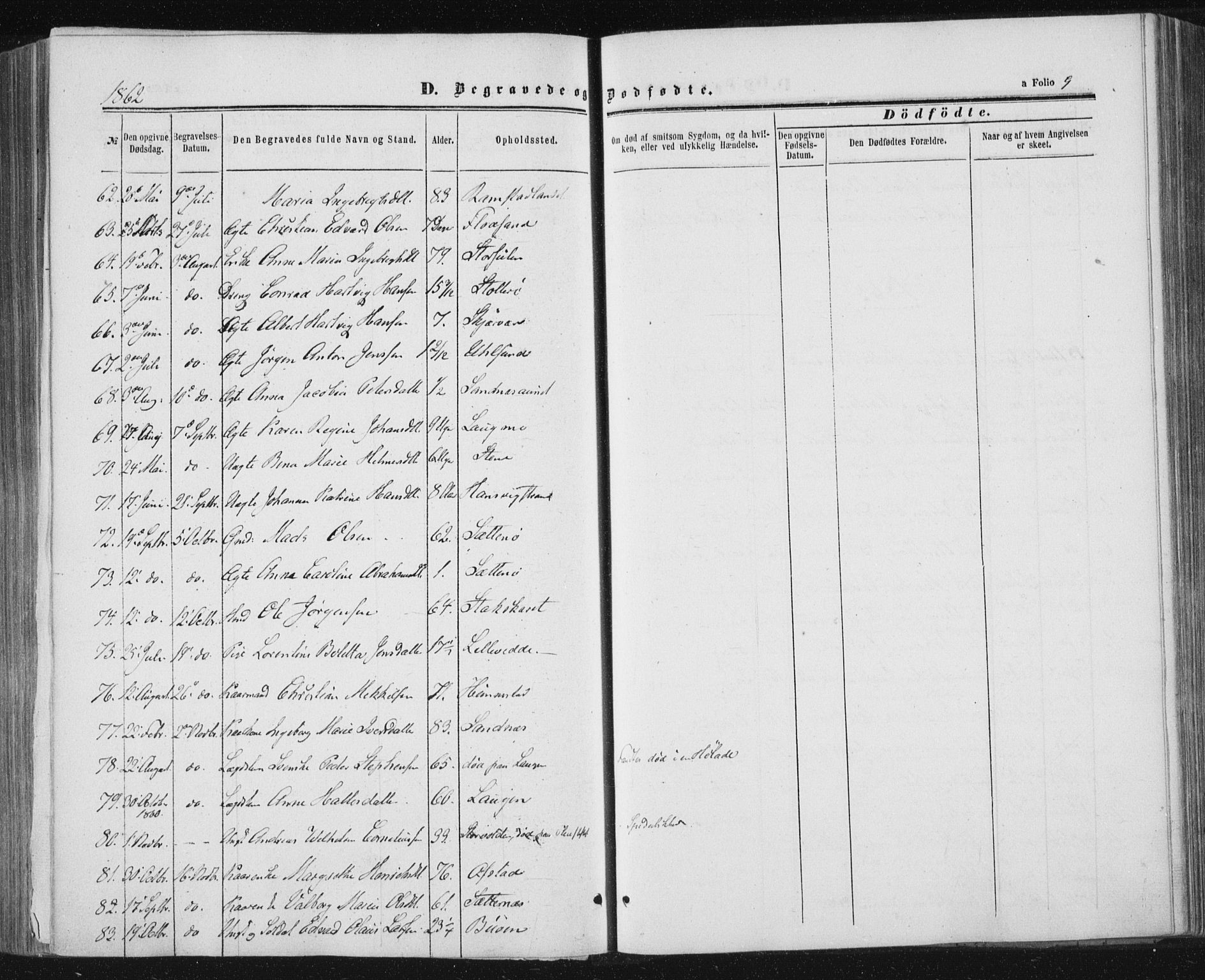 Ministerialprotokoller, klokkerbøker og fødselsregistre - Nord-Trøndelag, SAT/A-1458/784/L0670: Ministerialbok nr. 784A05, 1860-1876, s. 9