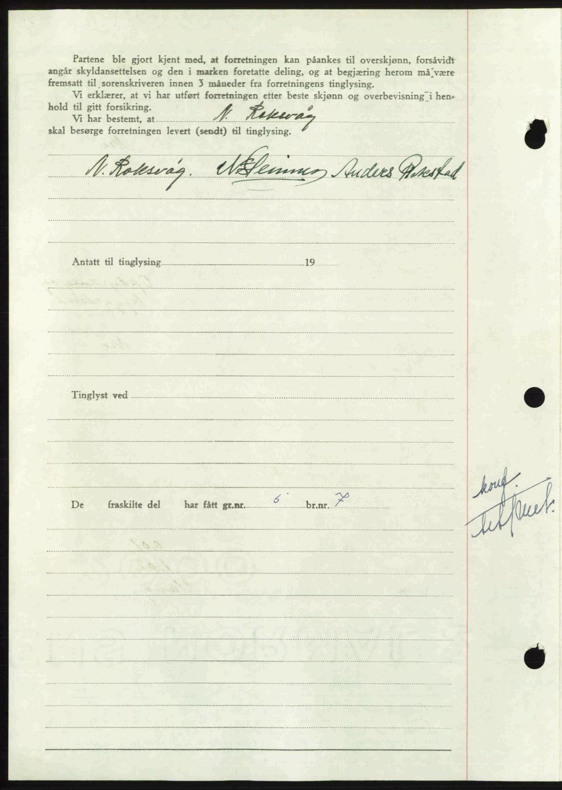 Nordmøre sorenskriveri, AV/SAT-A-4132/1/2/2Ca: Pantebok nr. A109, 1948-1948, Dagboknr: 2668/1948