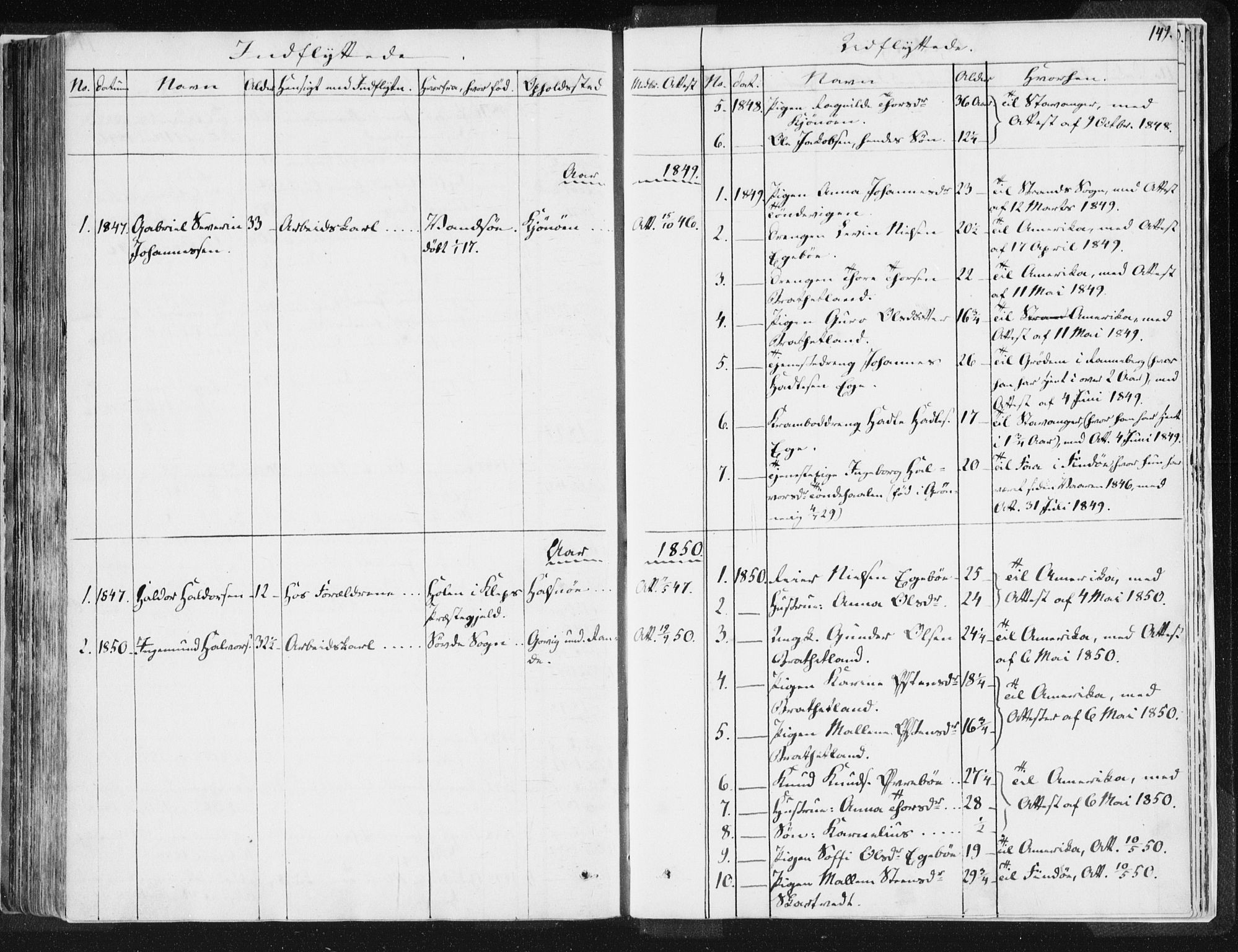 Hjelmeland sokneprestkontor, SAST/A-101843/01/IV/L0007: Ministerialbok nr. A 7, 1834-1850, s. 149