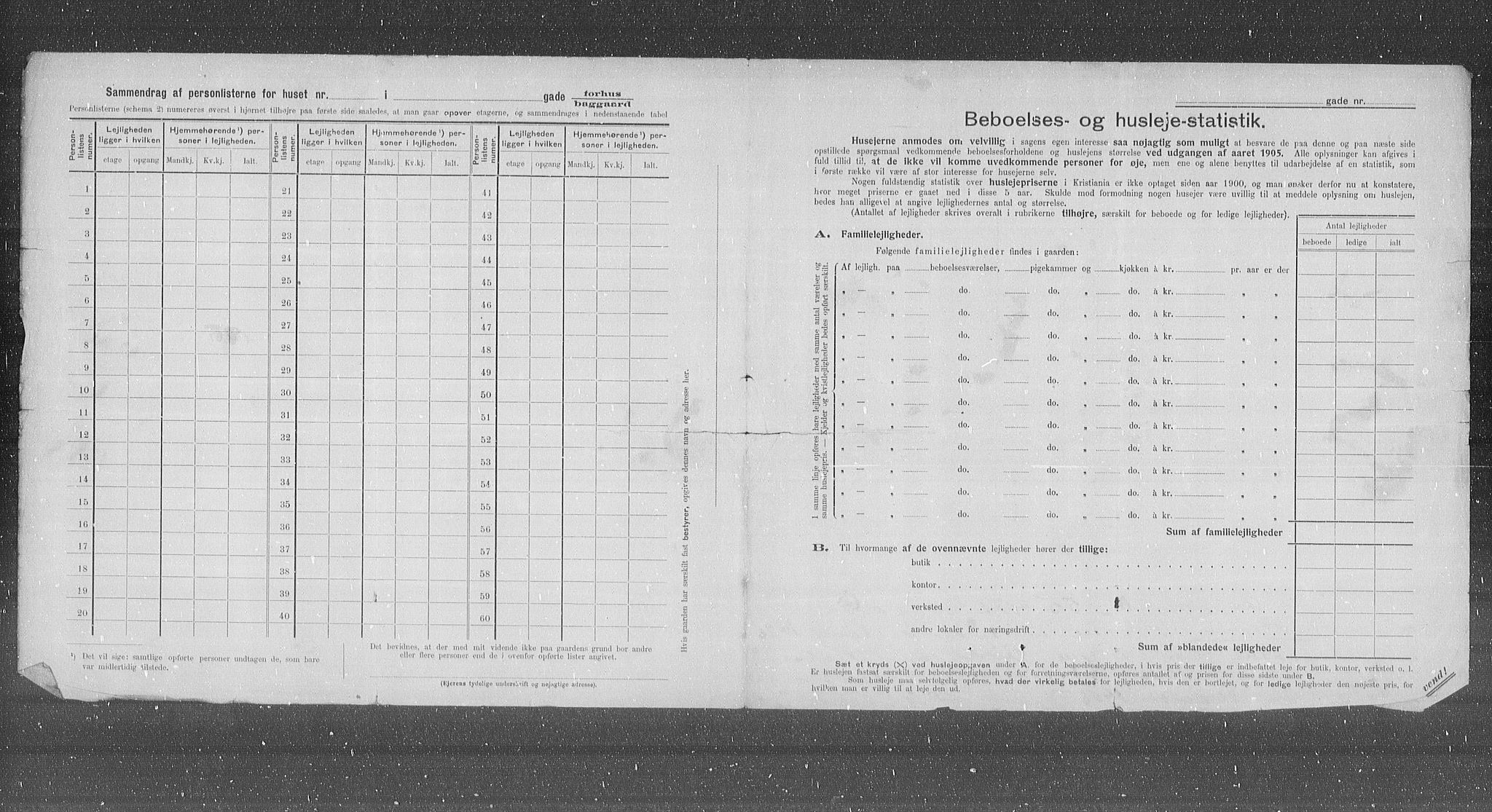OBA, Kommunal folketelling 31.12.1905 for Kristiania kjøpstad, 1905, s. 17509