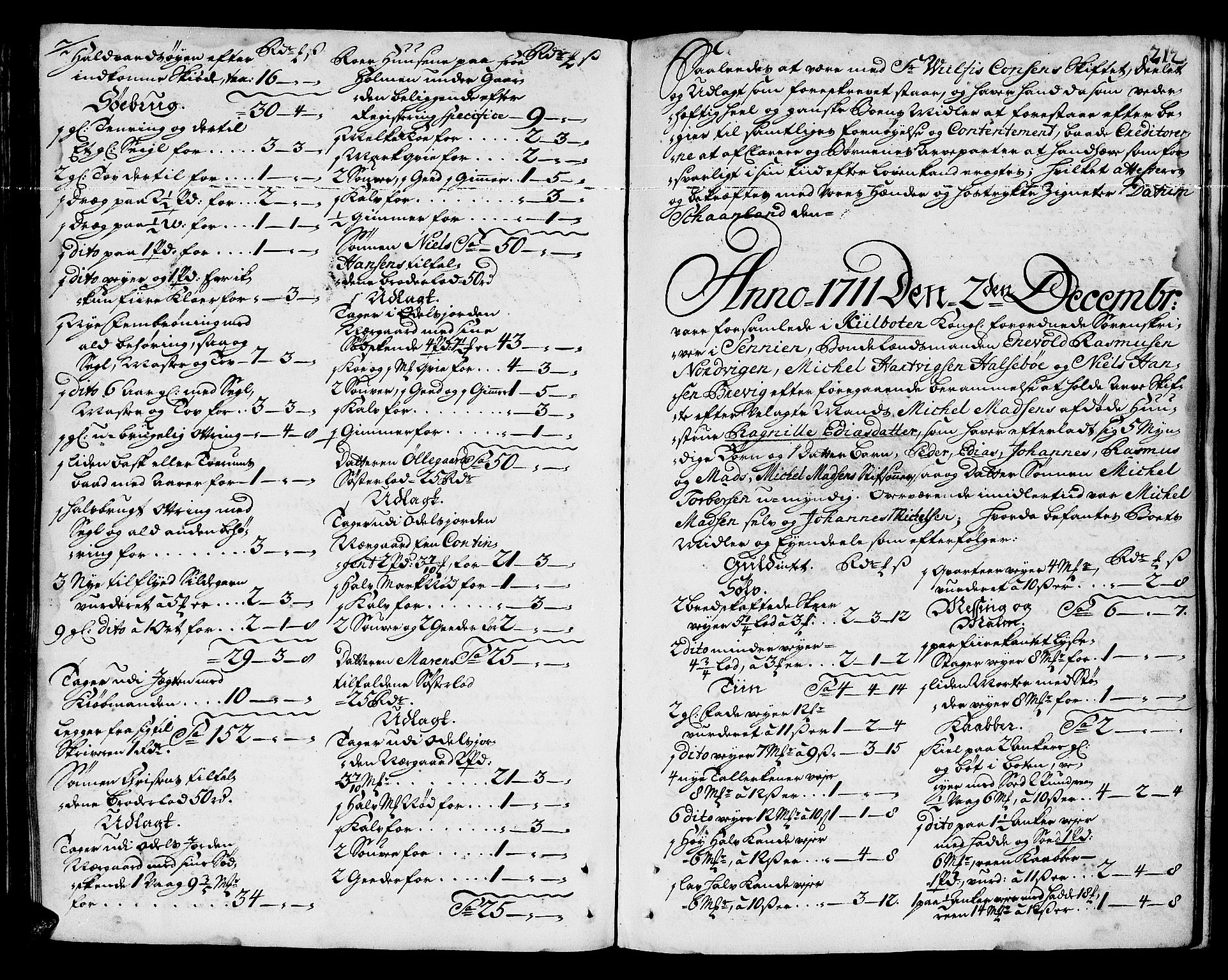 Sorenskriveren i Senja (-1755), SATØ/S-0260, 1706-1712, s. 211b-212a