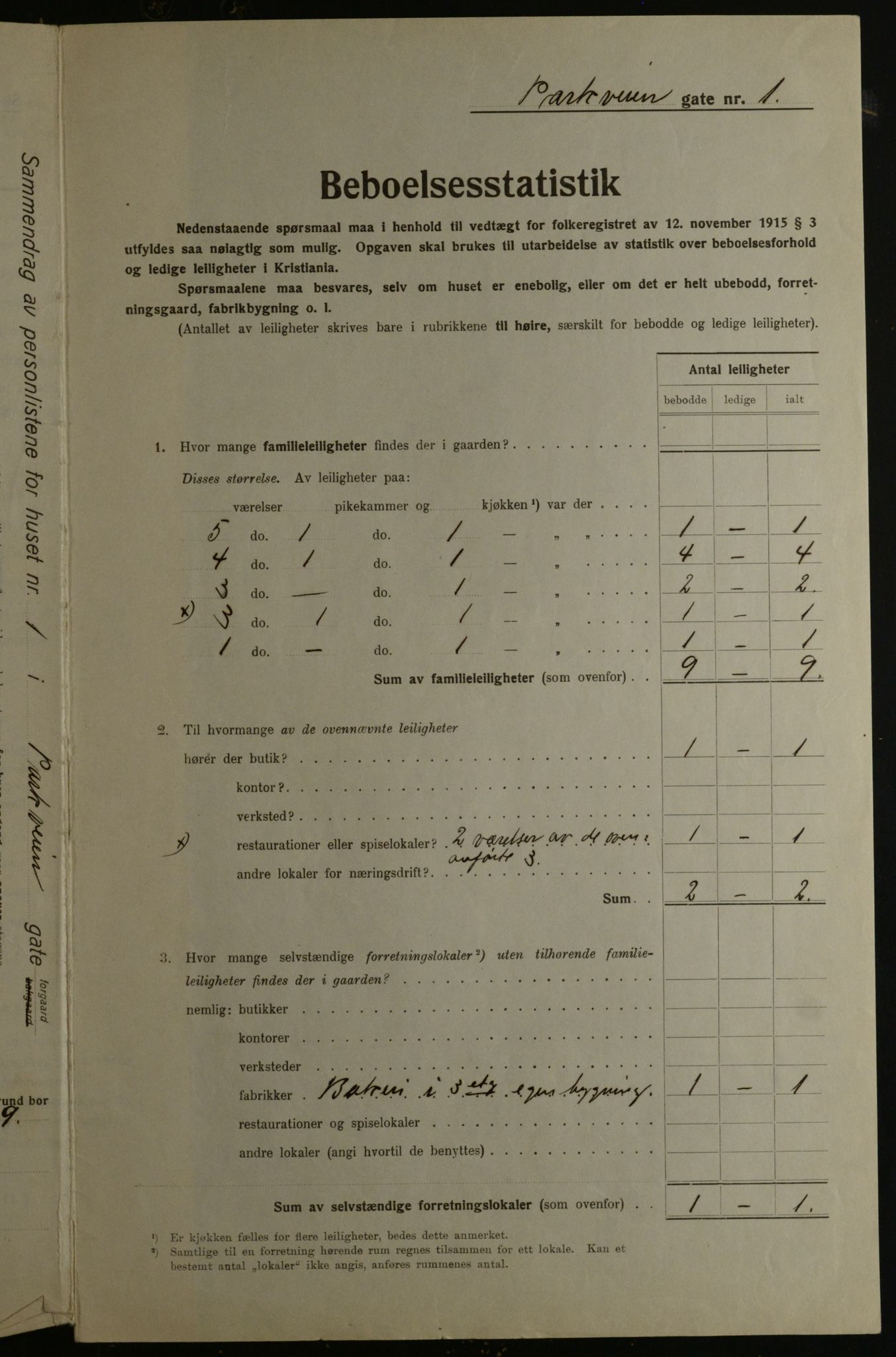 OBA, Kommunal folketelling 1.12.1923 for Kristiania, 1923, s. 85807