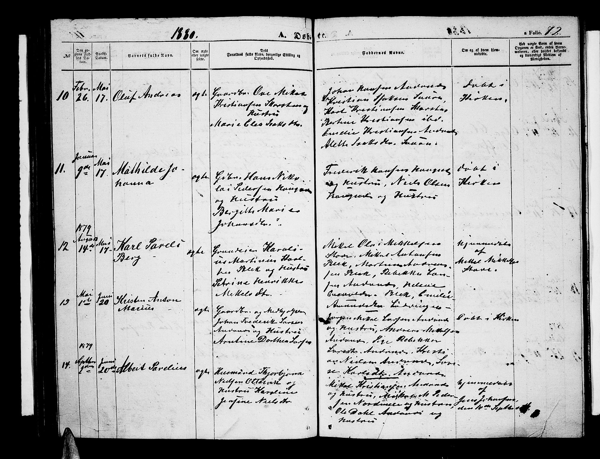 Ministerialprotokoller, klokkerbøker og fødselsregistre - Nordland, AV/SAT-A-1459/899/L1447: Klokkerbok nr. 899C02, 1855-1886, s. 72