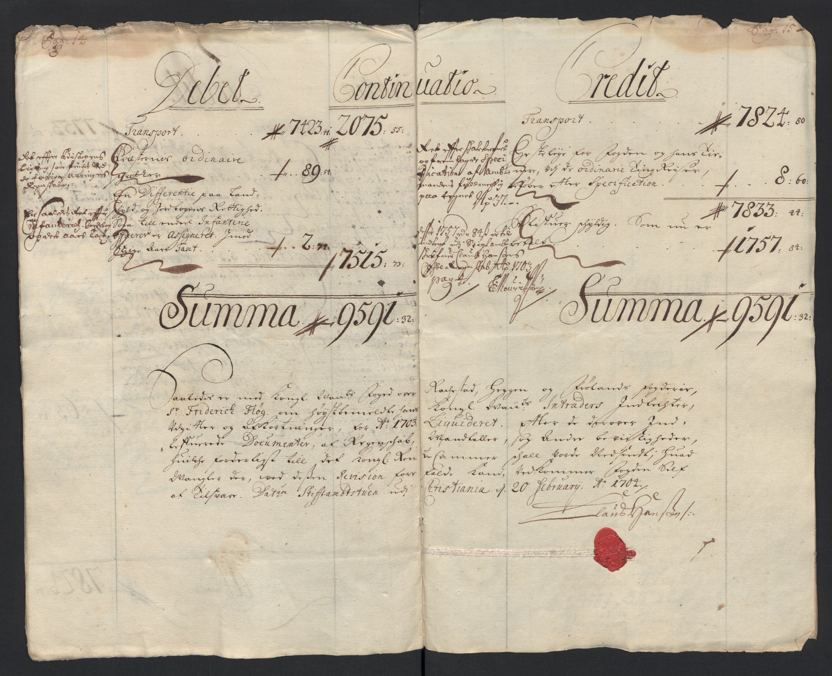 Rentekammeret inntil 1814, Reviderte regnskaper, Fogderegnskap, AV/RA-EA-4092/R07/L0295: Fogderegnskap Rakkestad, Heggen og Frøland, 1703, s. 12
