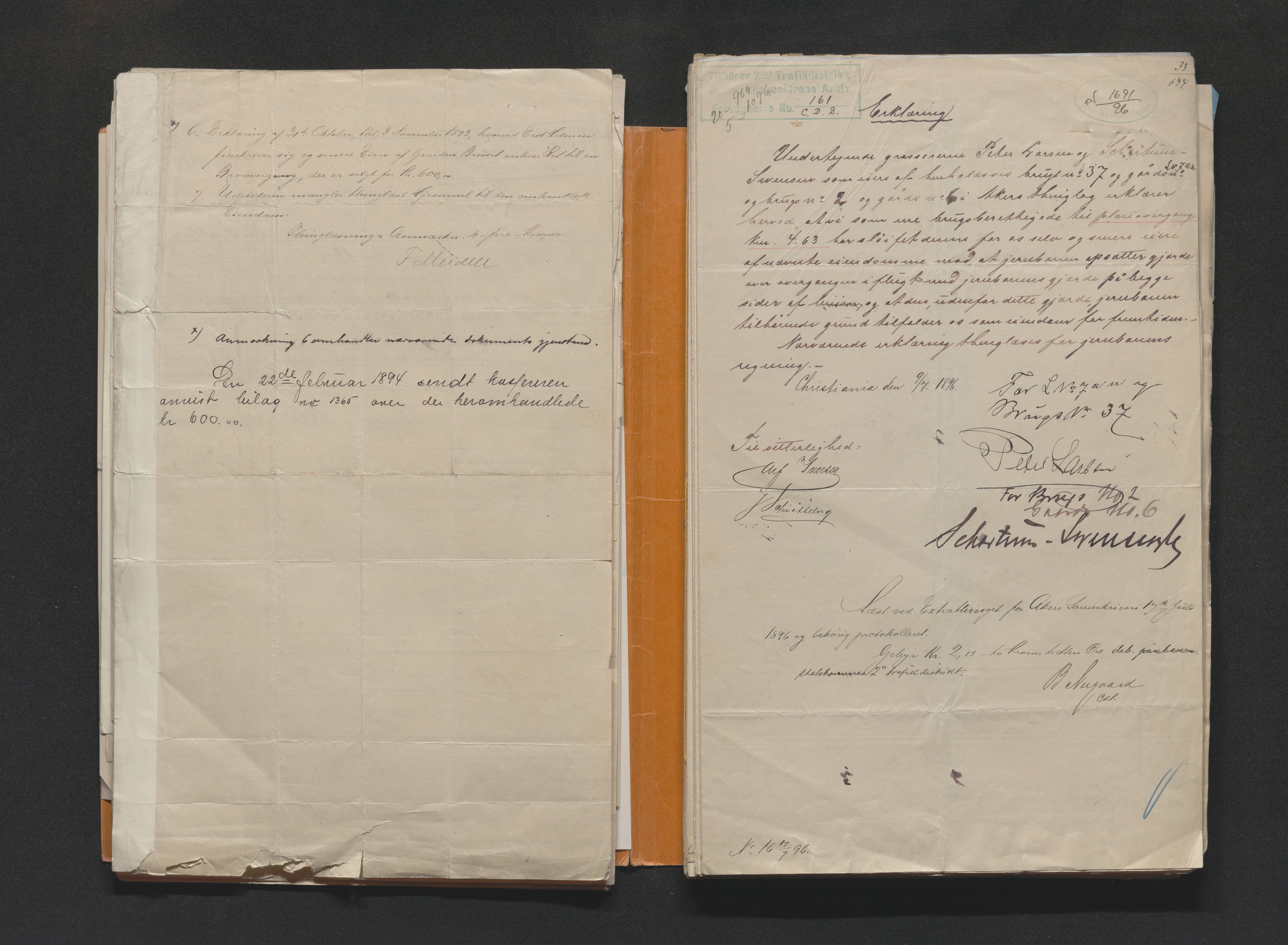 Norges Statsbaner Drammen distrikt (NSB), AV/SAKO-A-30/F/Fe/Fee/L0001: Planoverganger og underganger Drammenbanen, Randsfjordbanen, Numedalsbanen og Sørlandsbanen, 1871-1989, s. 27