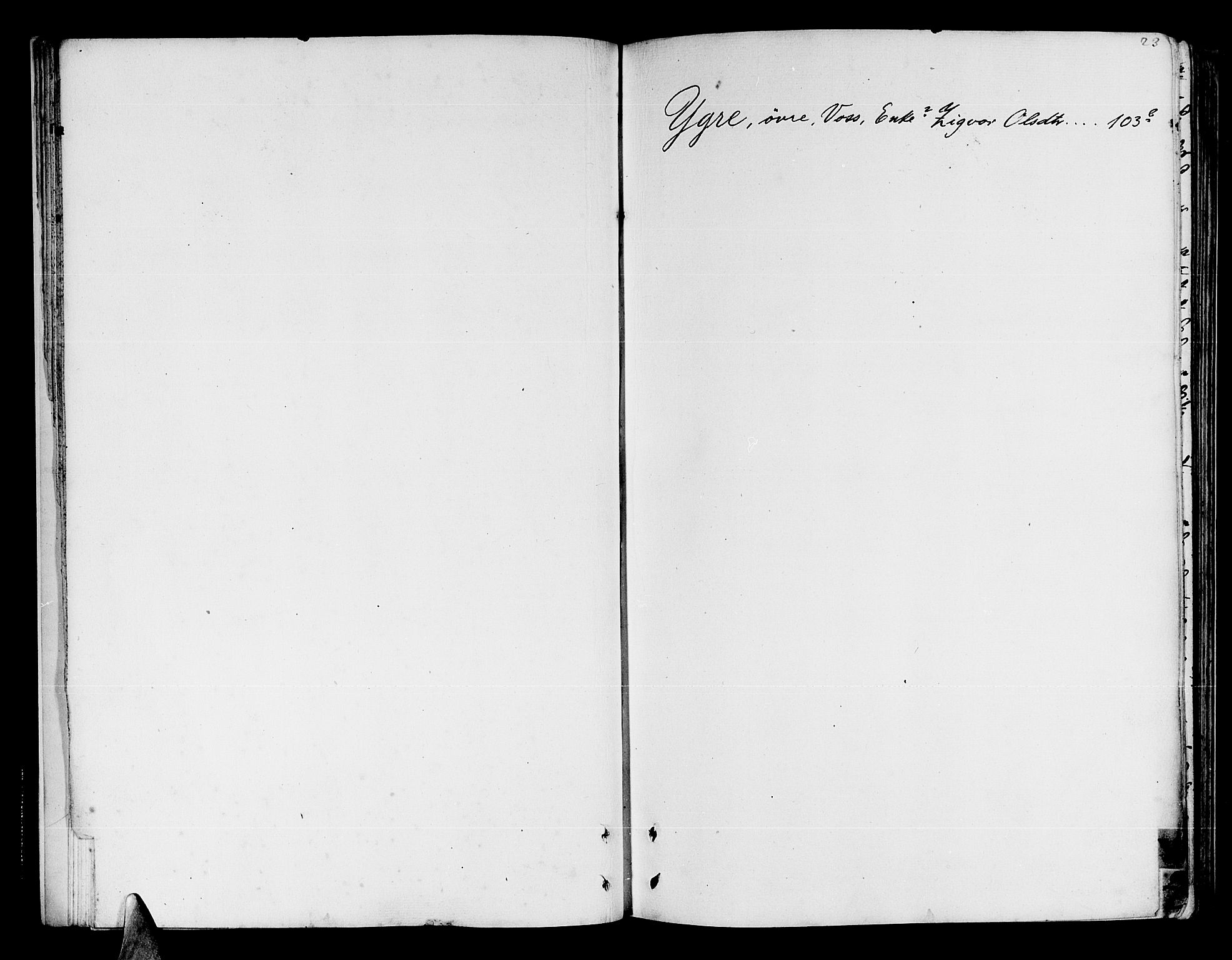 Hardanger og Voss sorenskriveri, SAB/A-2501/4/4A/4Ac/L0003: Skifterettsprotokoll for sorenskriveriet, 1718-1721, s. 22b-23a