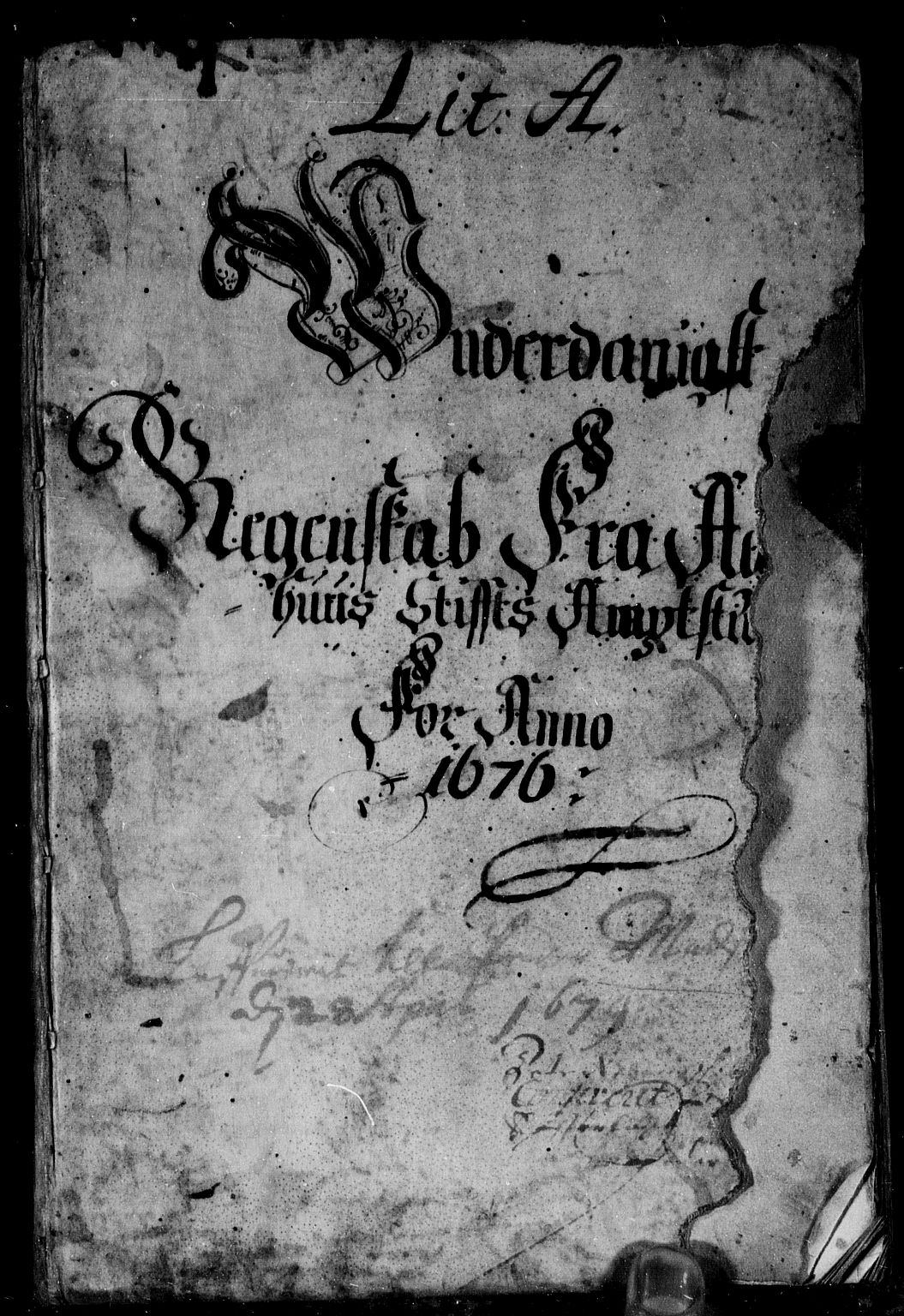 Rentekammeret inntil 1814, Reviderte regnskaper, Stiftamtstueregnskaper, Landkommissariatet på Akershus og Akershus stiftamt, AV/RA-EA-5869/R/Rb/L0116: Akershus stiftamt, 1676
