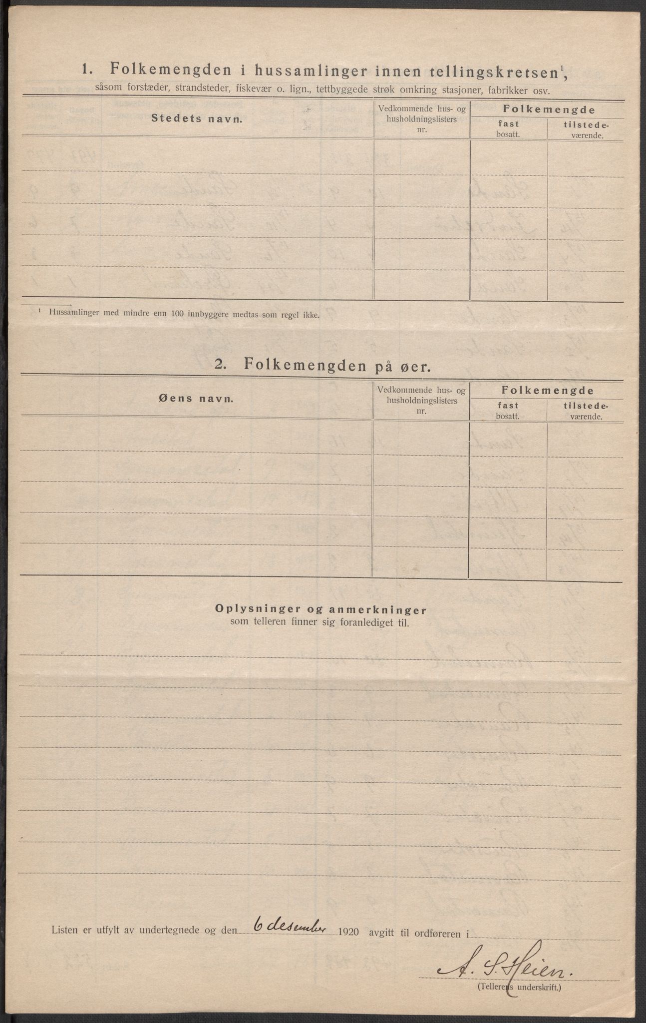 SAB, Folketelling 1920 for 1445 Gloppen herred, 1920, s. 14