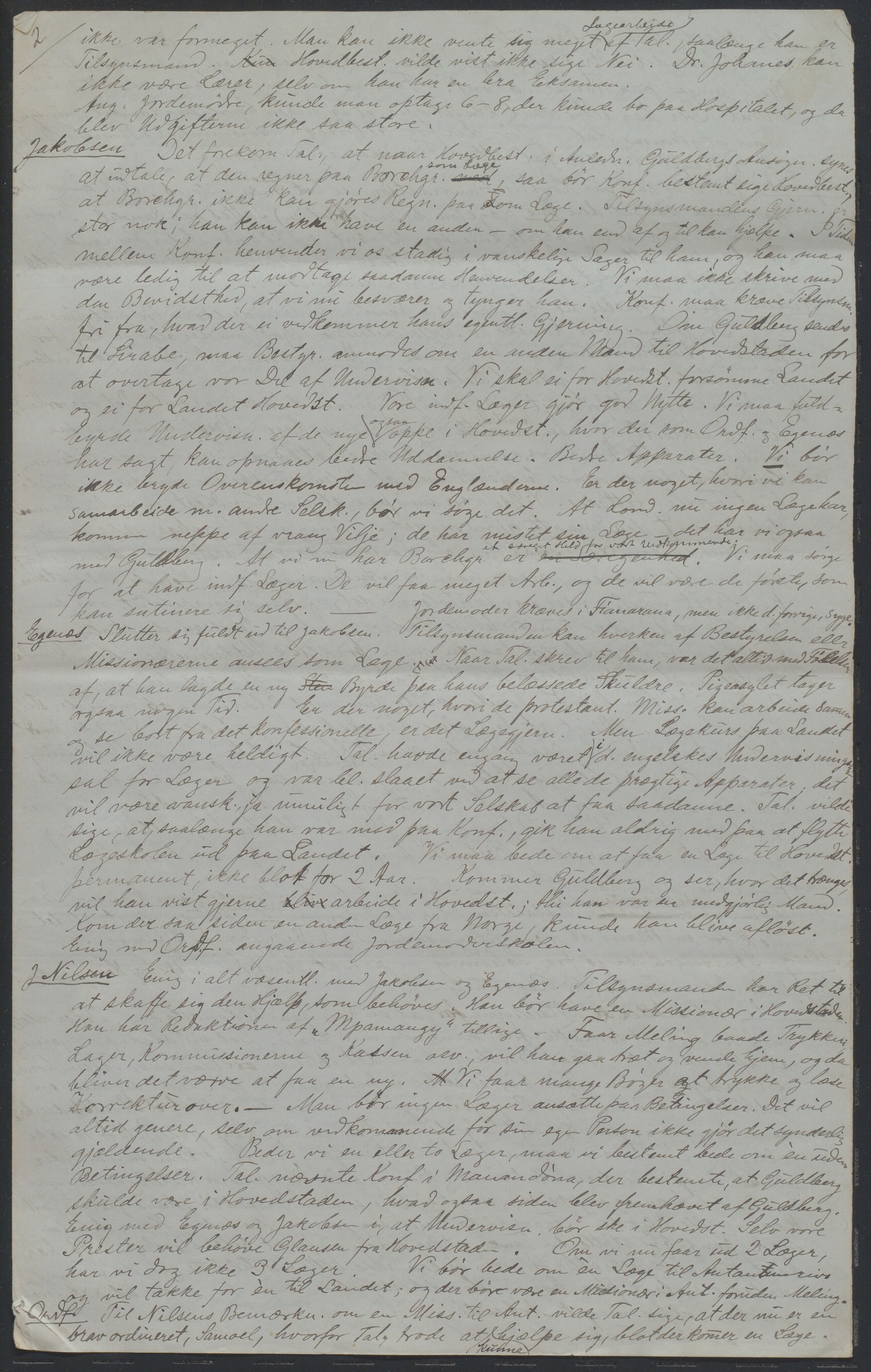 Det Norske Misjonsselskap - hovedadministrasjonen, VID/MA-A-1045/D/Da/Daa/L0037/0006: Konferansereferat og årsberetninger / Konferansereferat fra Madagaskar Innland., 1888