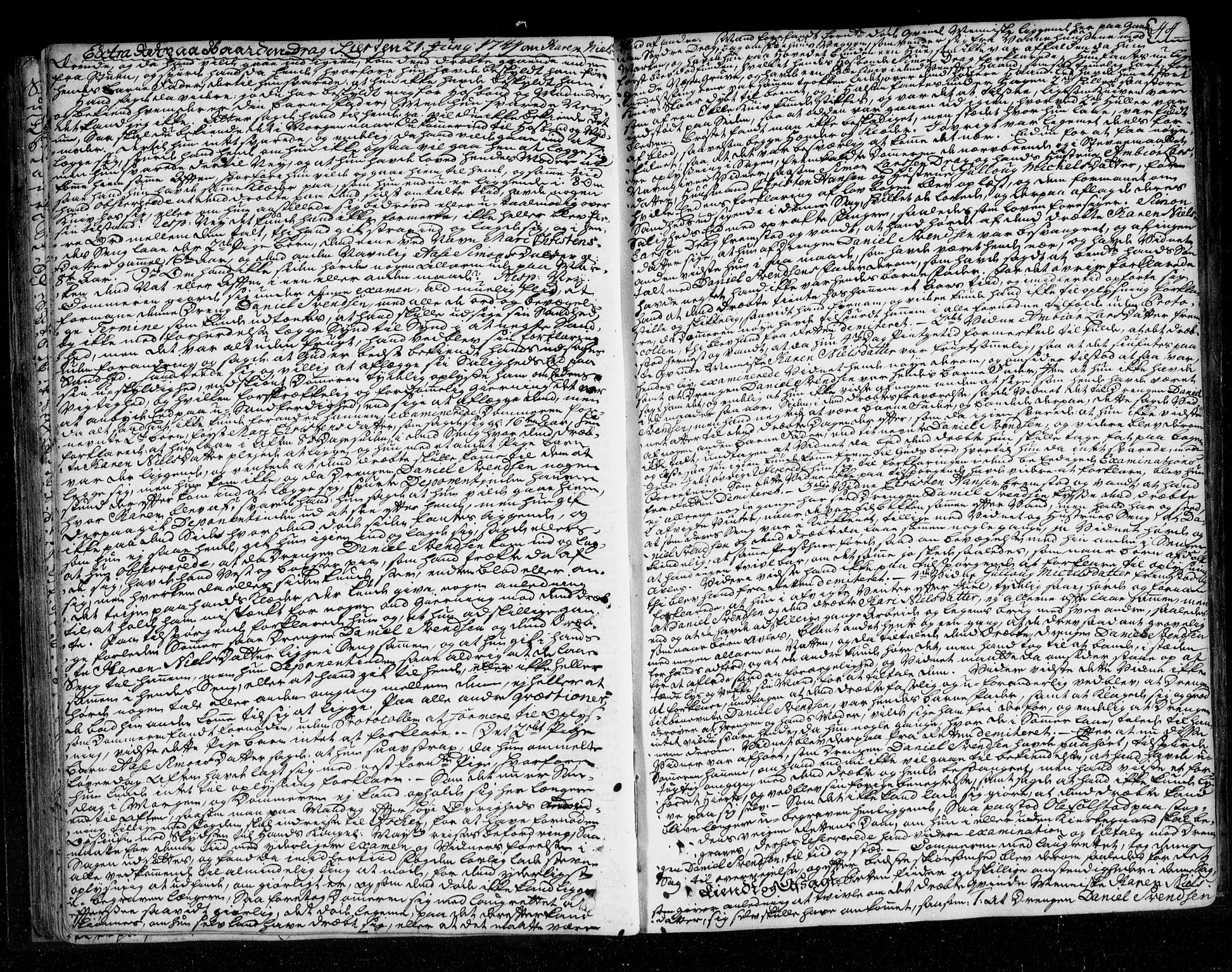 Lier, Røyken og Hurum sorenskriveri, AV/SAKO-A-89/F/Fa/L0052: Tingbok, 1748-1755, s. 44