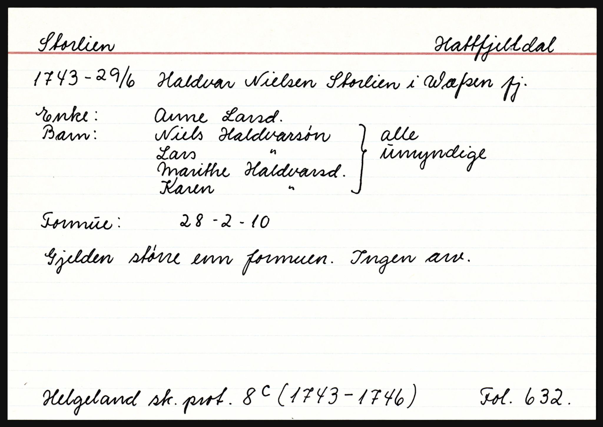 Helgeland sorenskriveri, SAT/A-0004/3, 1686-1746, s. 3455