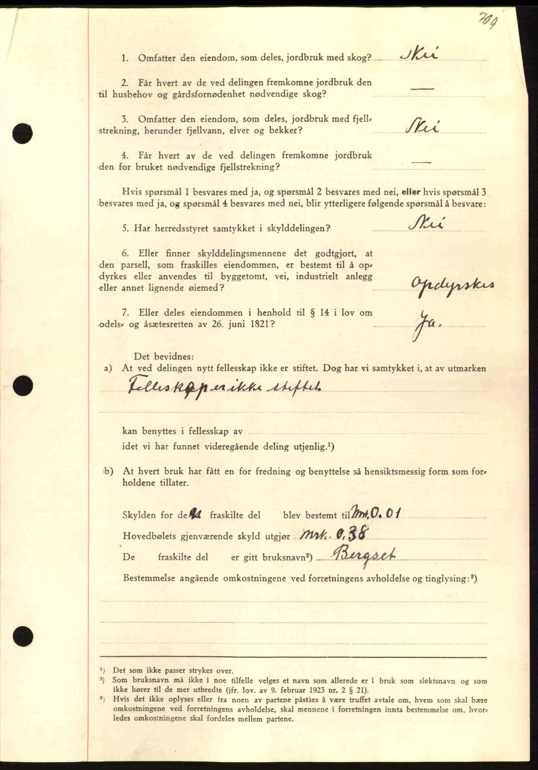 Nordmøre sorenskriveri, AV/SAT-A-4132/1/2/2Ca: Pantebok nr. A87, 1939-1940, Dagboknr: 3494/1939