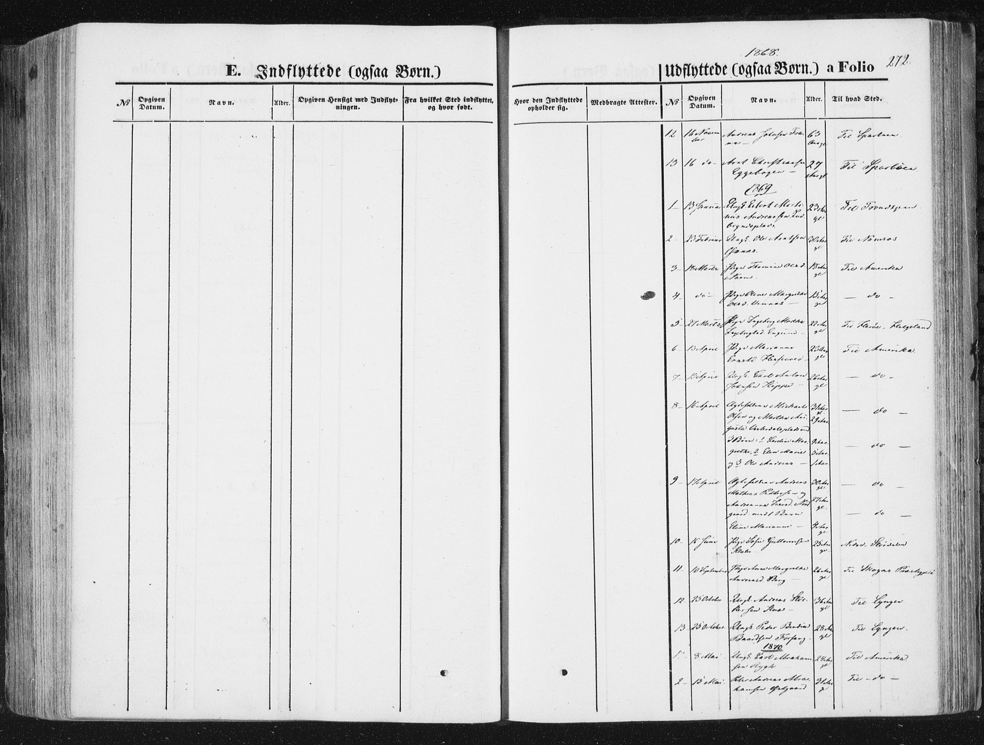 Ministerialprotokoller, klokkerbøker og fødselsregistre - Nord-Trøndelag, AV/SAT-A-1458/746/L0447: Ministerialbok nr. 746A06, 1860-1877, s. 272