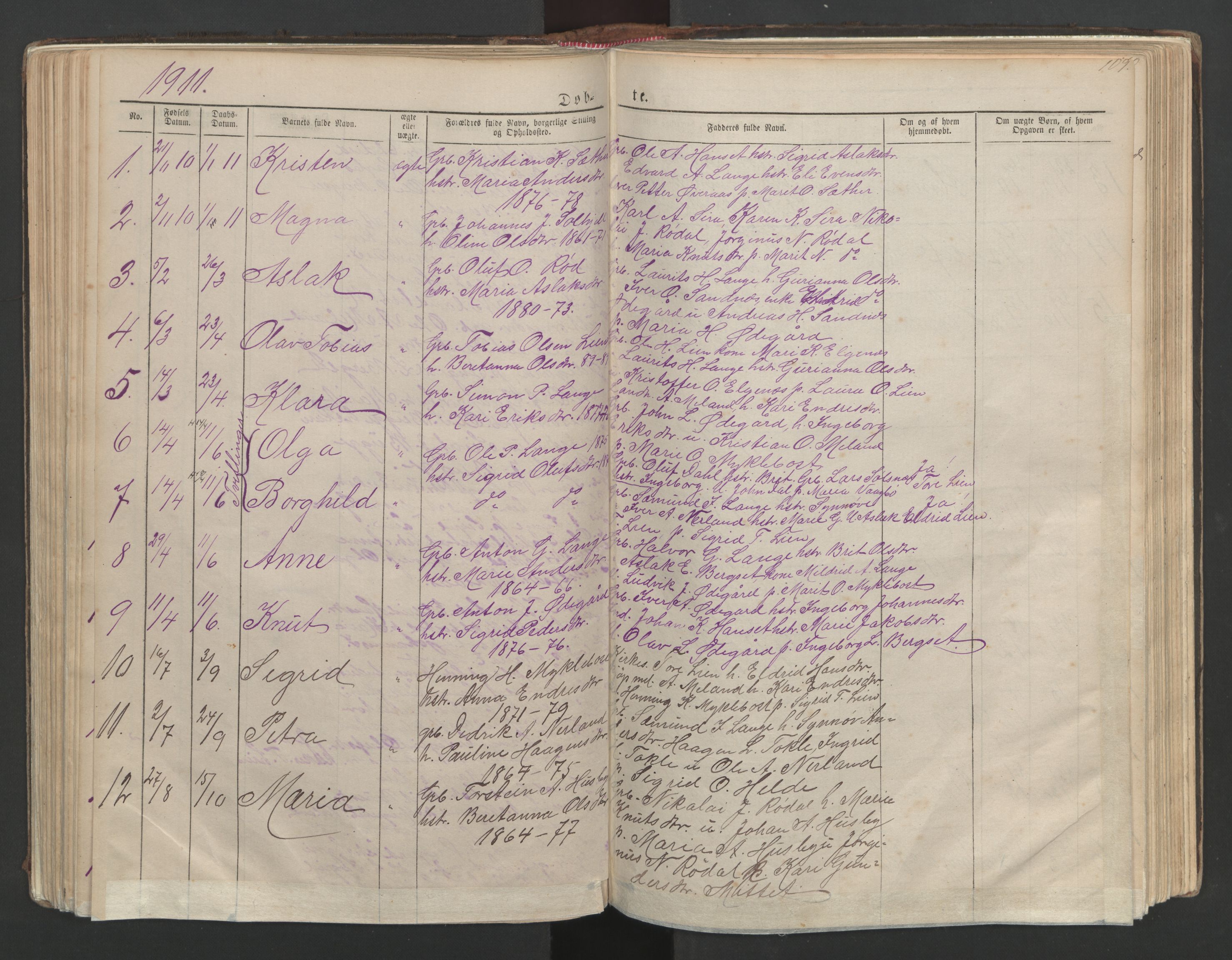 Ministerialprotokoller, klokkerbøker og fødselsregistre - Møre og Romsdal, AV/SAT-A-1454/554/L0645: Klokkerbok nr. 554C02, 1867-1946, s. 109