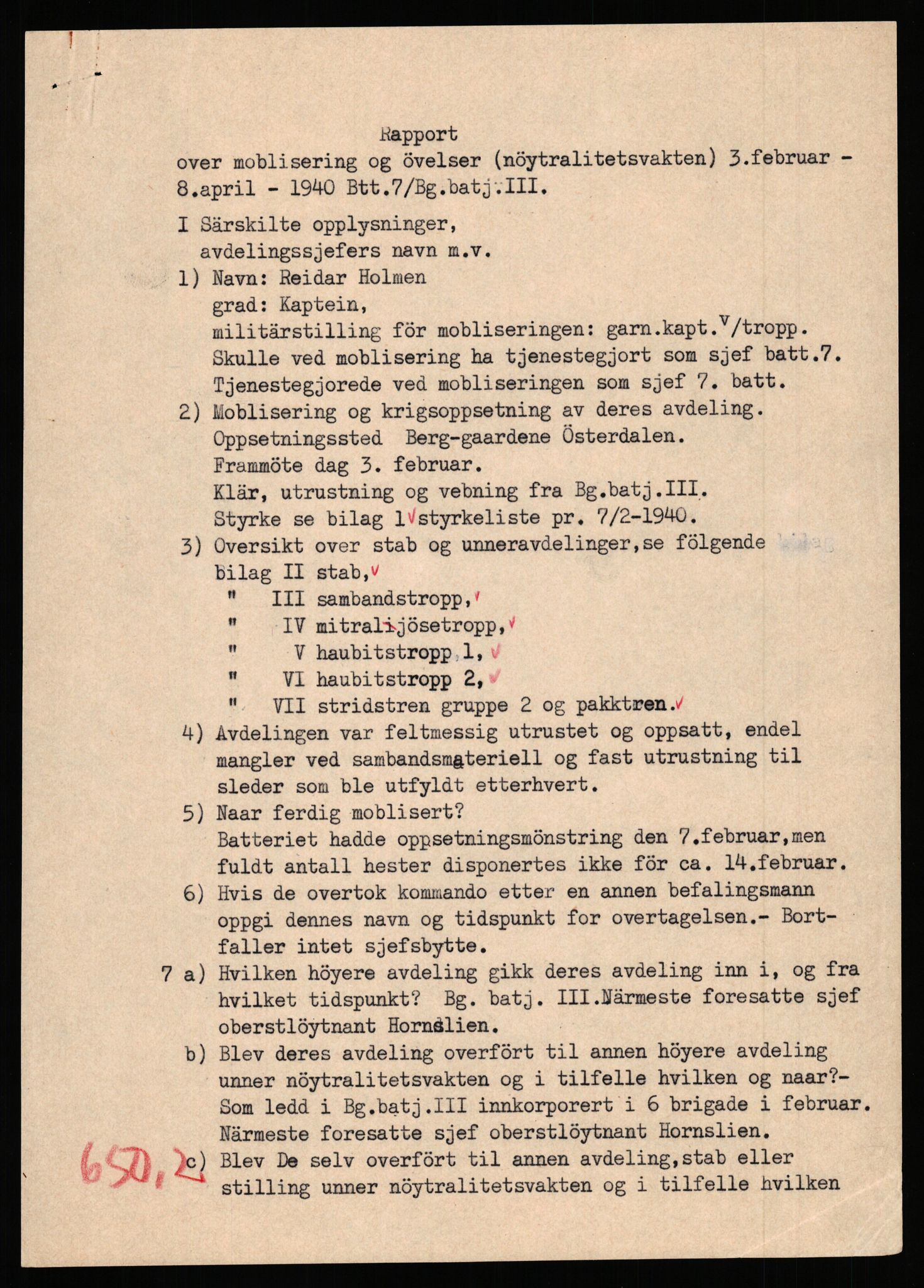 Forsvaret, Forsvarets krigshistoriske avdeling, AV/RA-RAFA-2017/Y/Yb/L0153: II-C-11-650  -  6. Divisjon: Bergartilleribataljon 3, 1940, s. 831