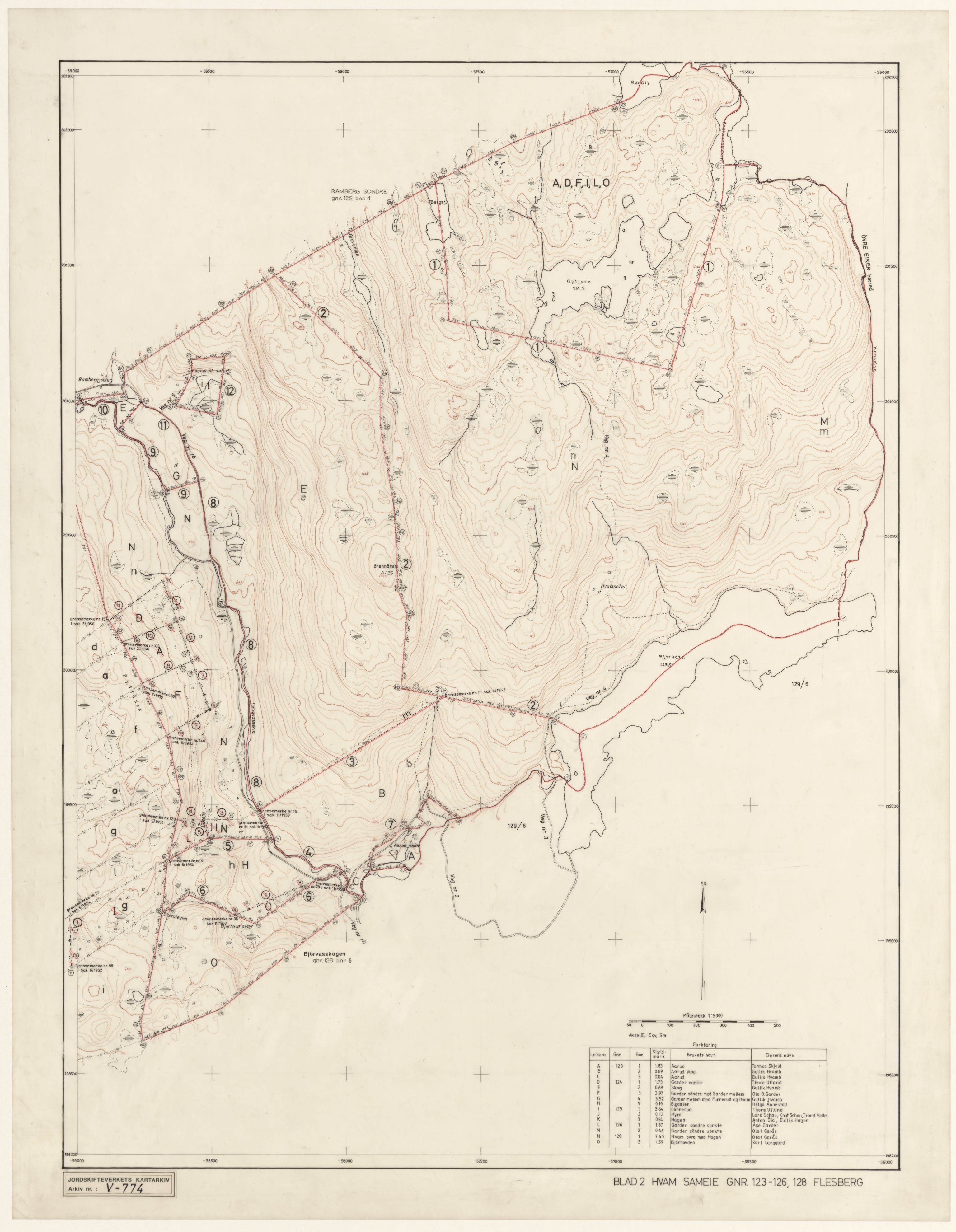 Jordskifteverkets kartarkiv, RA/S-3929/T, 1859-1988, s. 1072