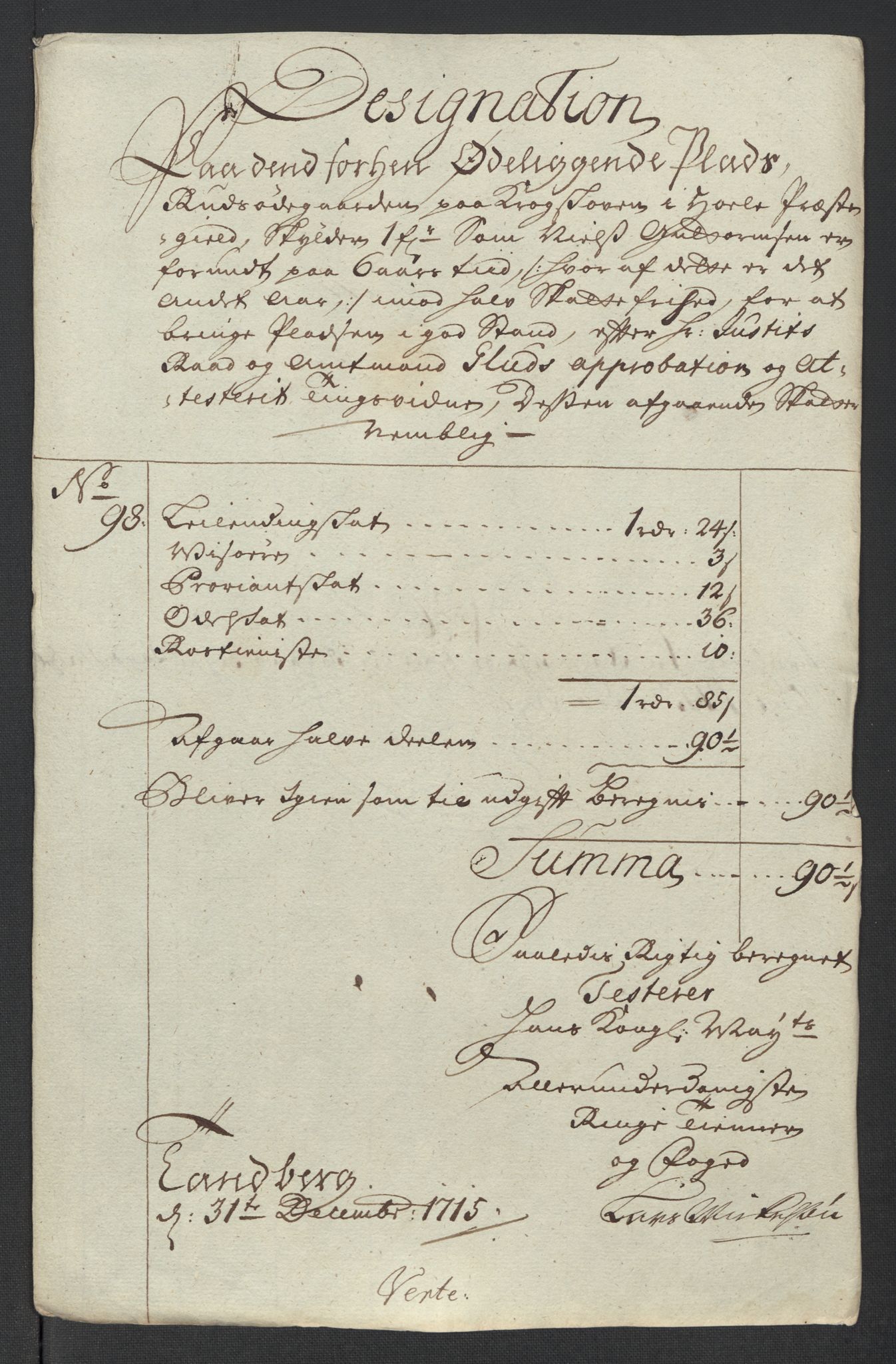 Rentekammeret inntil 1814, Reviderte regnskaper, Fogderegnskap, RA/EA-4092/R23/L1473: Fogderegnskap Ringerike og Hallingdal, 1715, s. 320