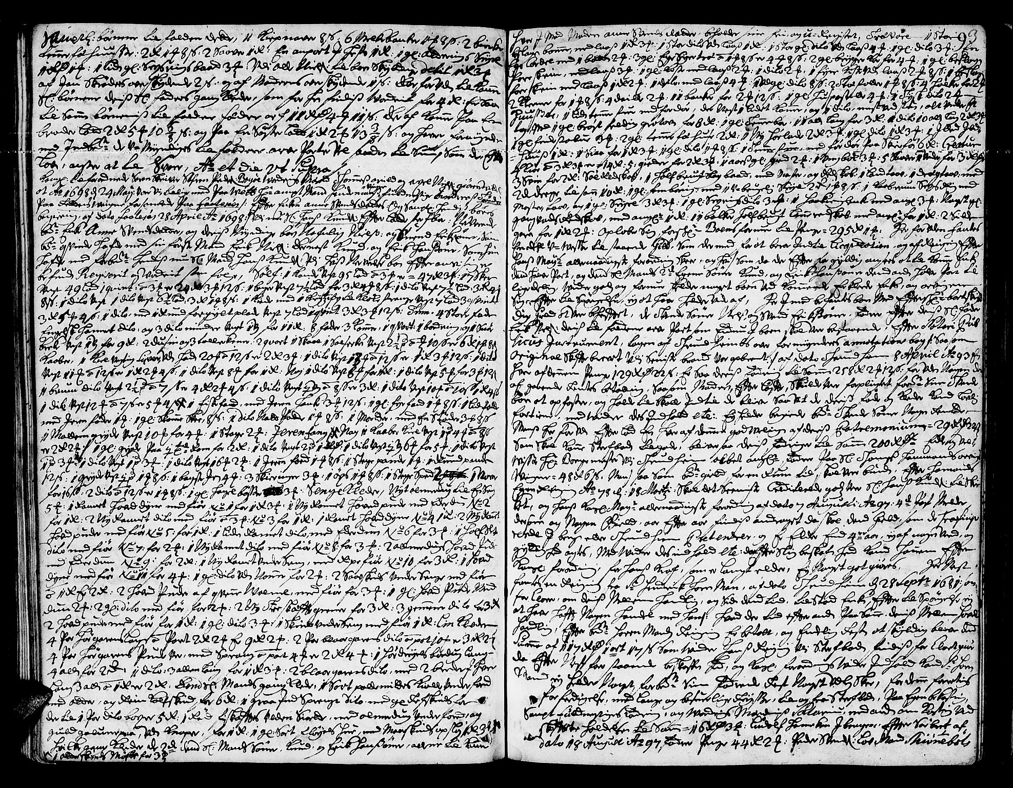 Sorenskriveren i Tromsø (-1755), SATØ/S-0262, 1690-1713, s. 92b-93a