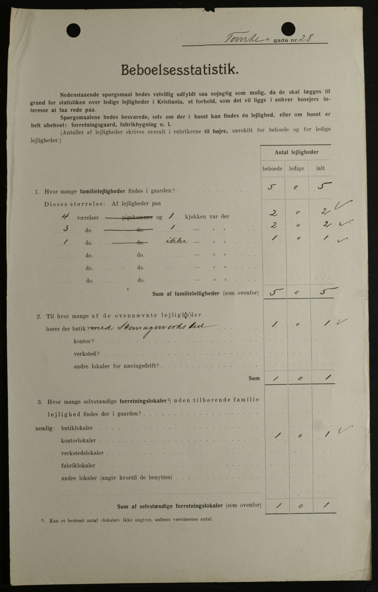 OBA, Kommunal folketelling 1.2.1908 for Kristiania kjøpstad, 1908, s. 102244