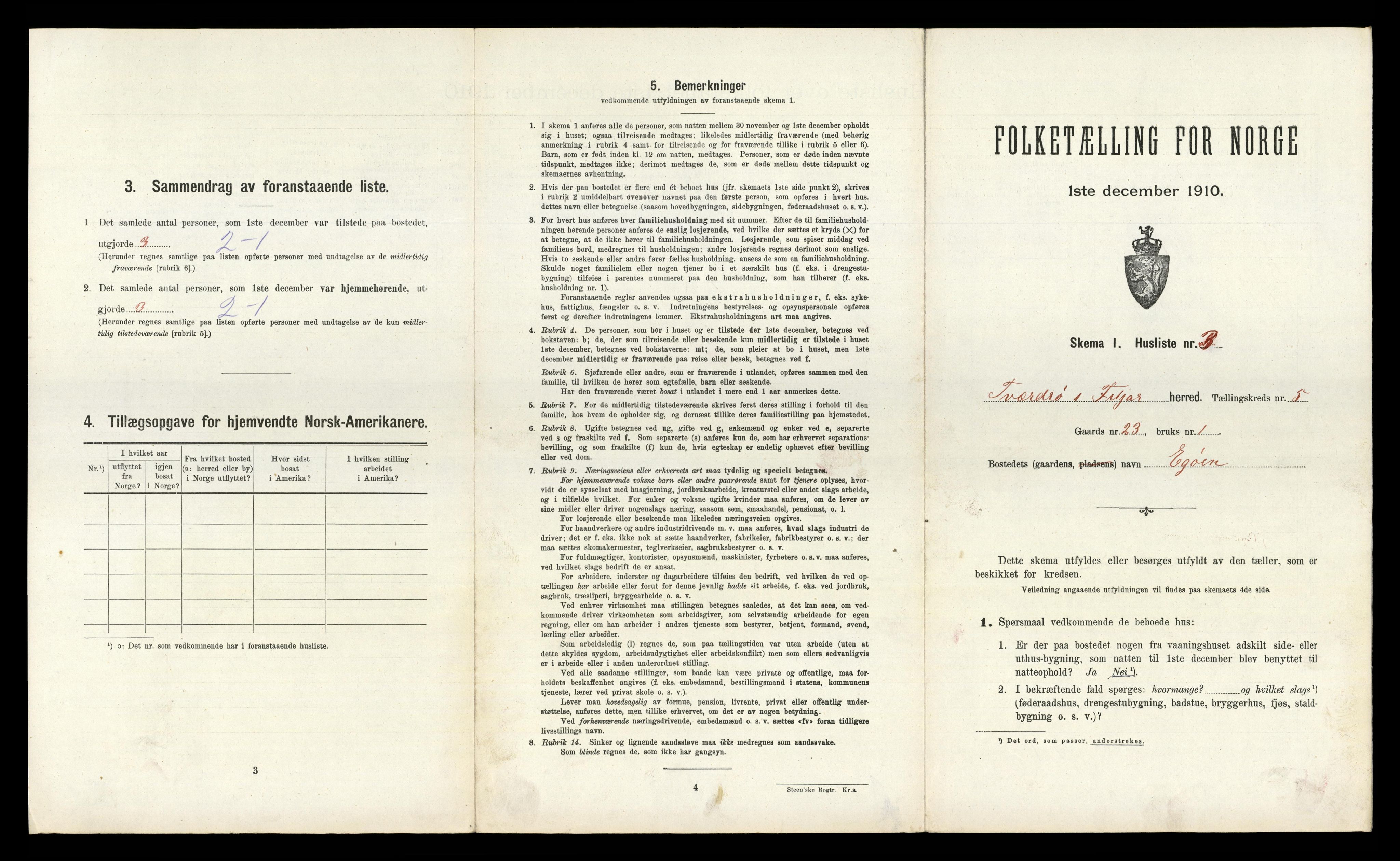 RA, Folketelling 1910 for 1222 Fitjar herred, 1910, s. 317