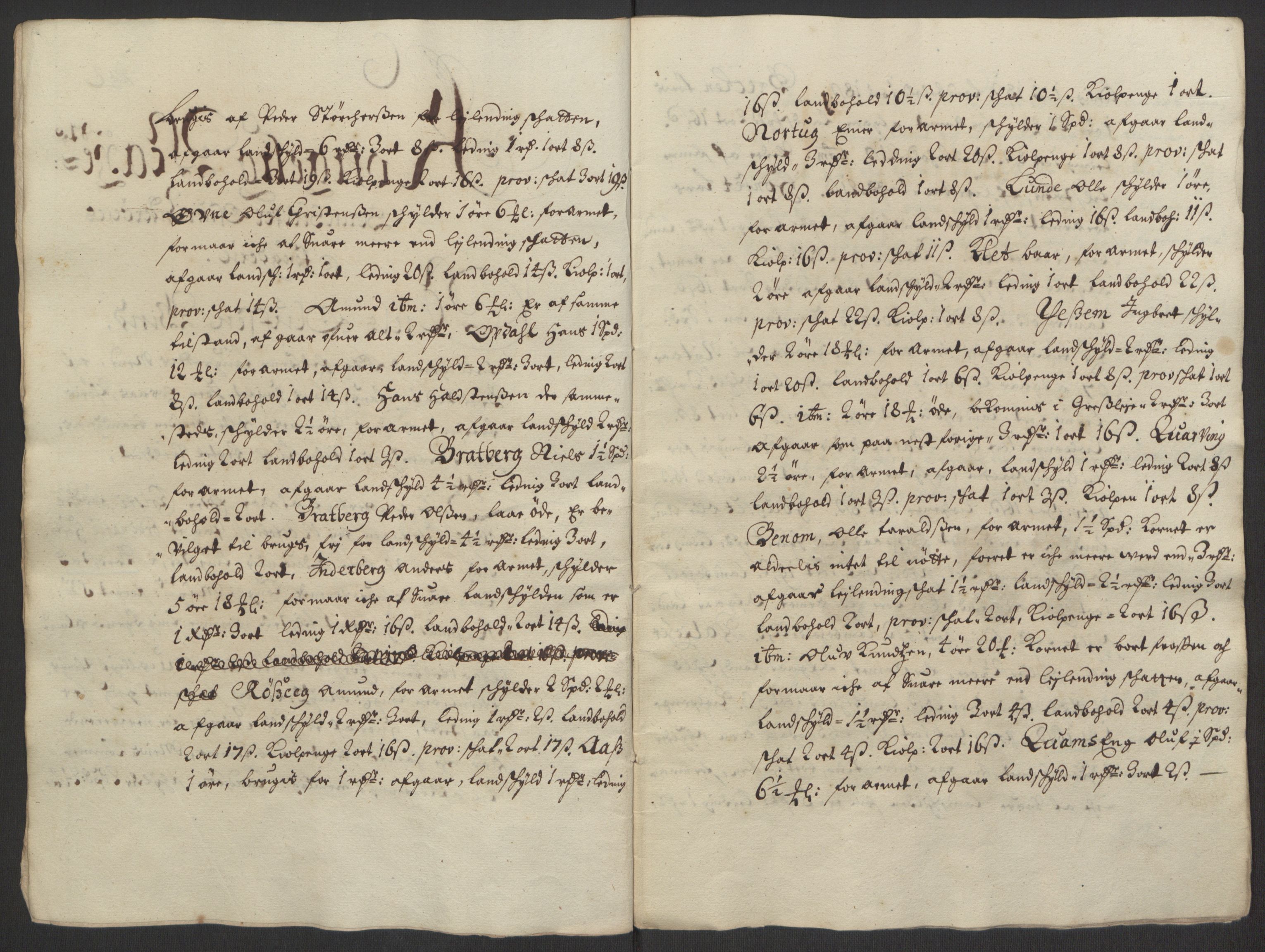 Rentekammeret inntil 1814, Reviderte regnskaper, Fogderegnskap, RA/EA-4092/R63/L4309: Fogderegnskap Inderøy, 1695-1697, s. 81
