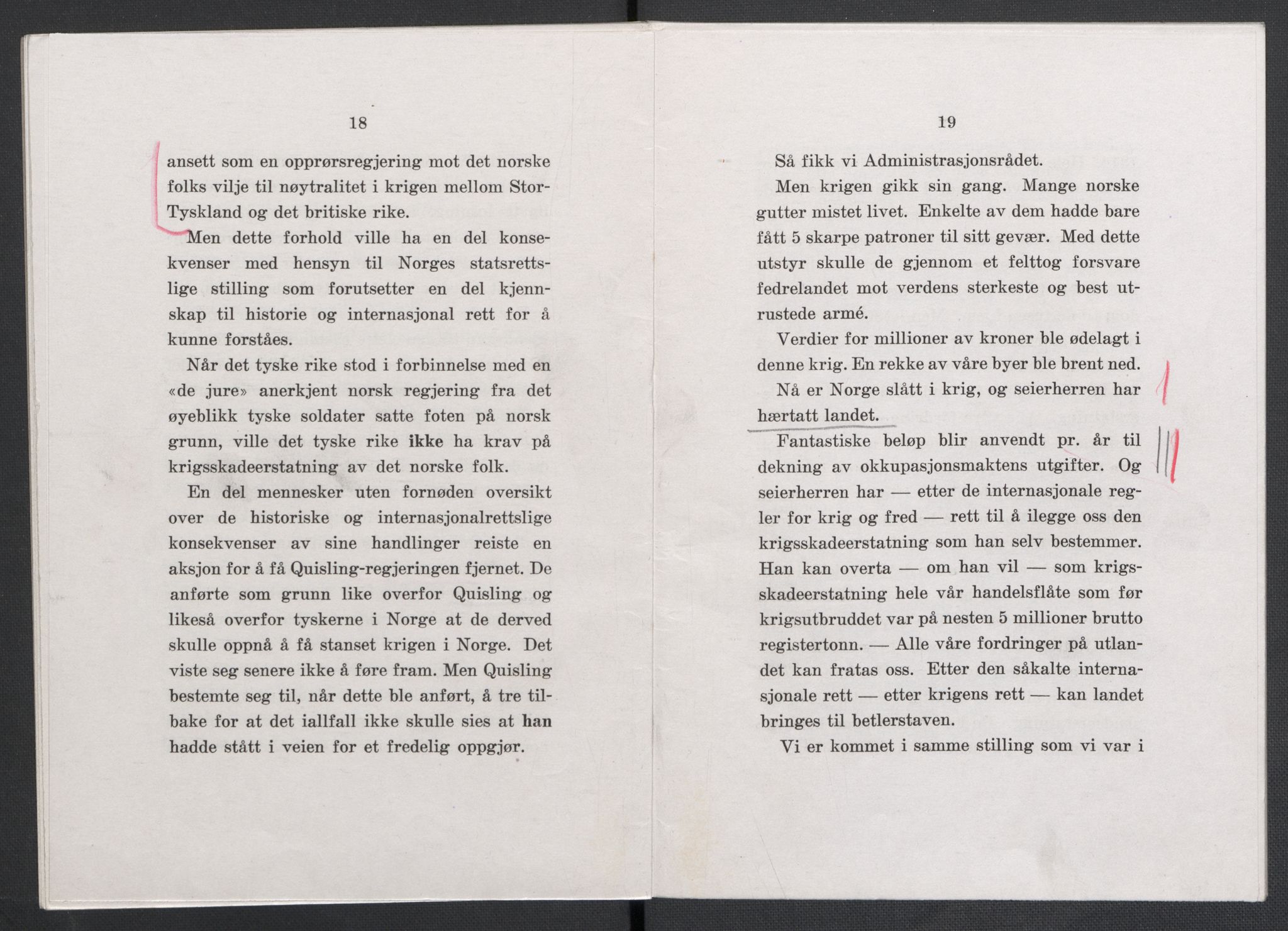 Landssvikarkivet, Oslo politikammer, AV/RA-S-3138-01/D/Da/L0003: Dnr. 29, 1945, s. 1043