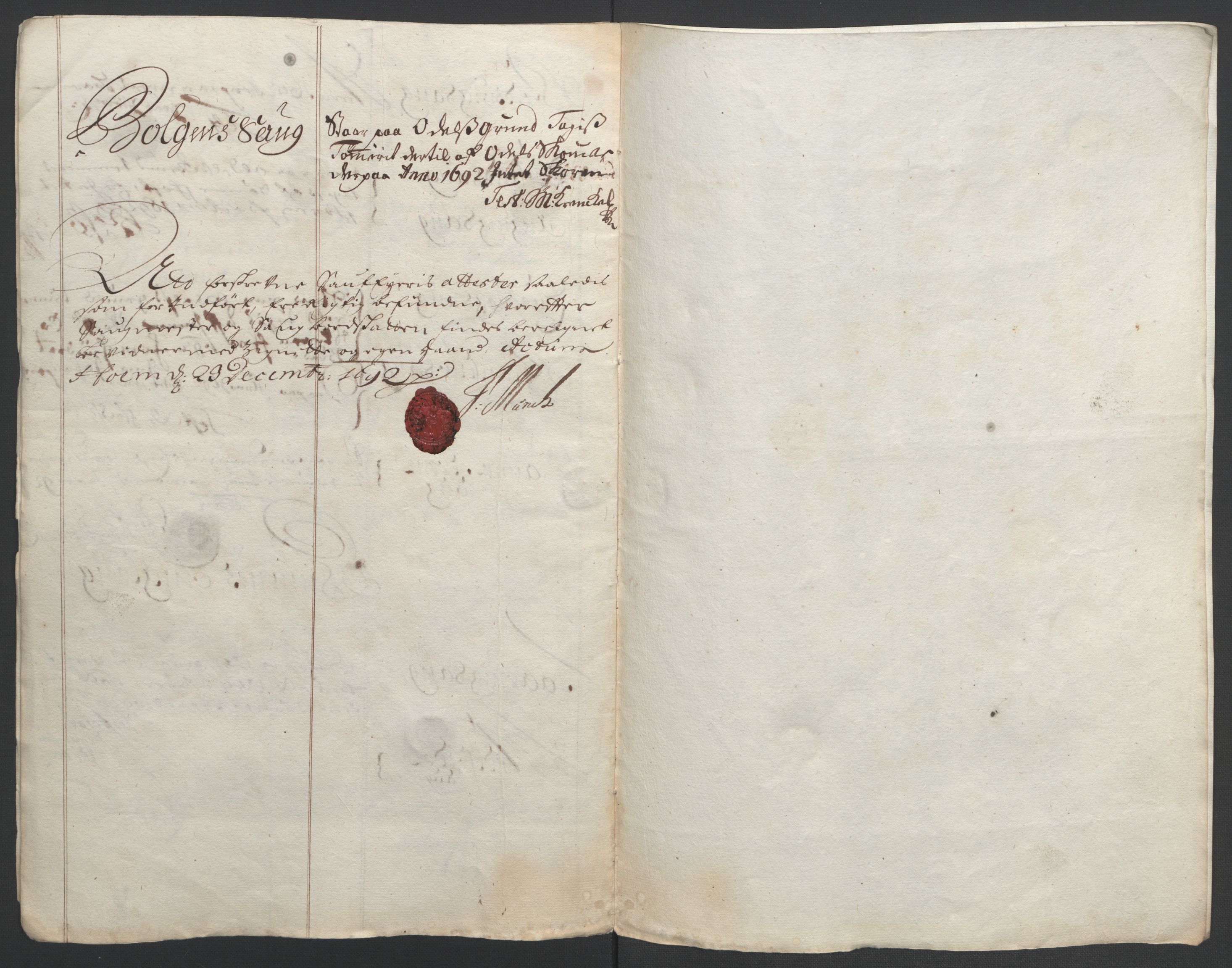 Rentekammeret inntil 1814, Reviderte regnskaper, Fogderegnskap, AV/RA-EA-4092/R56/L3735: Fogderegnskap Nordmøre, 1692-1693, s. 74