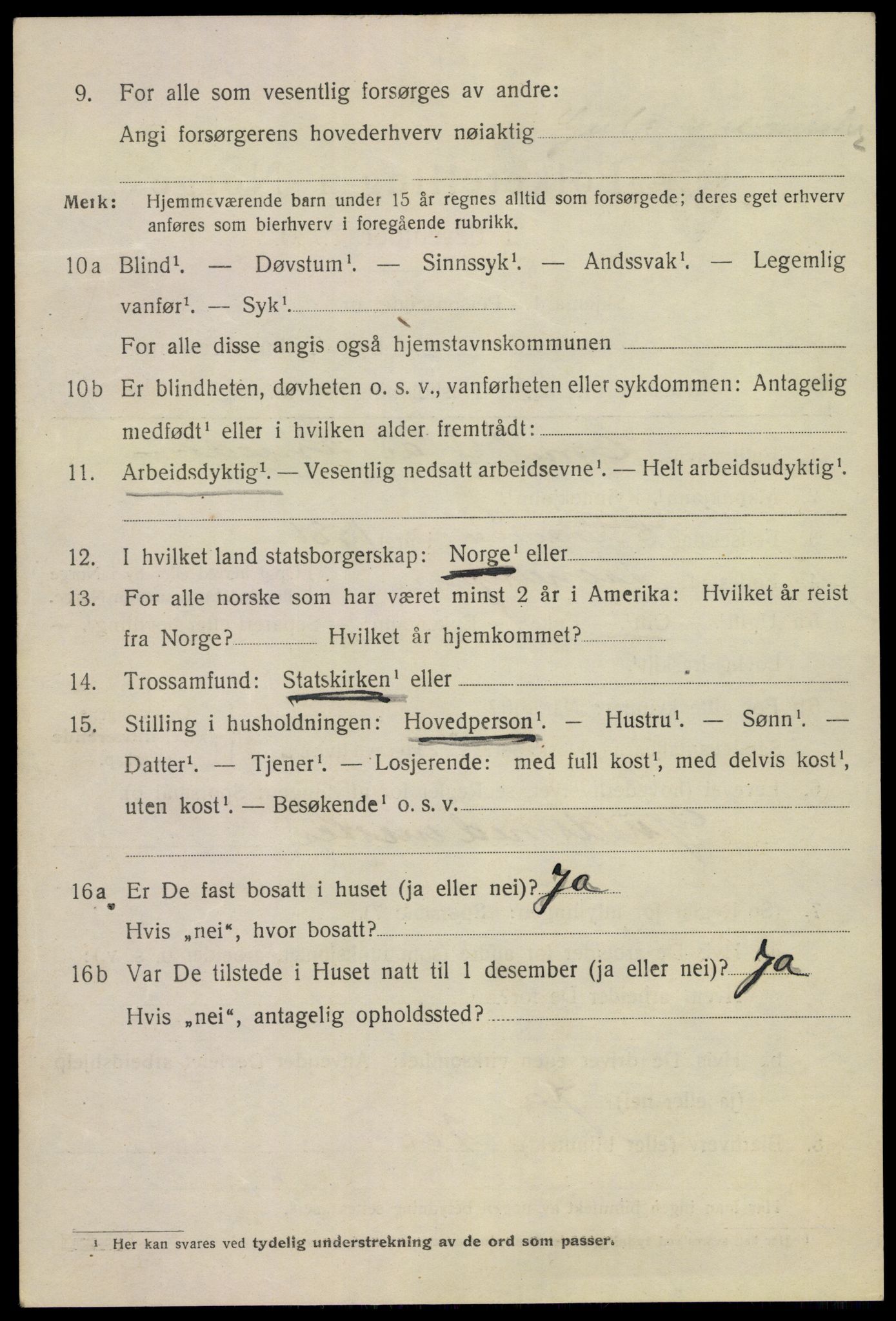 SAKO, Folketelling 1920 for 0801 Kragerø kjøpstad, 1920, s. 5588
