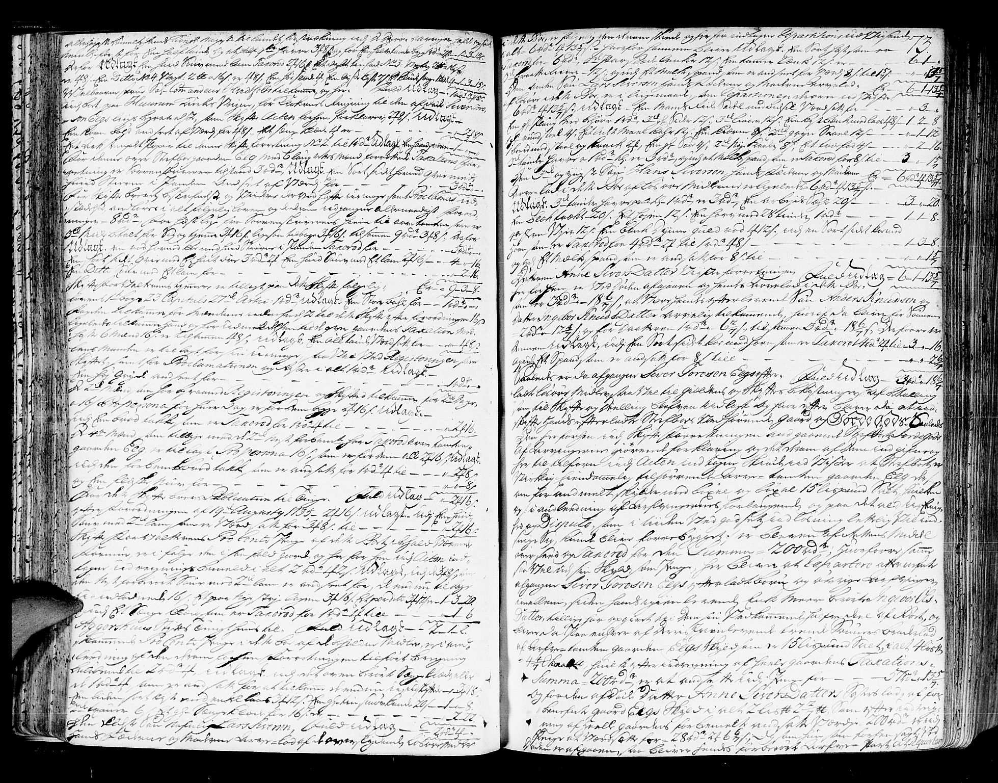 Lier, Røyken og Hurum sorenskriveri, AV/SAKO-A-89/H/Hc/L0004: Skifteprotokoll, 1745-1761, s. 72b-73a