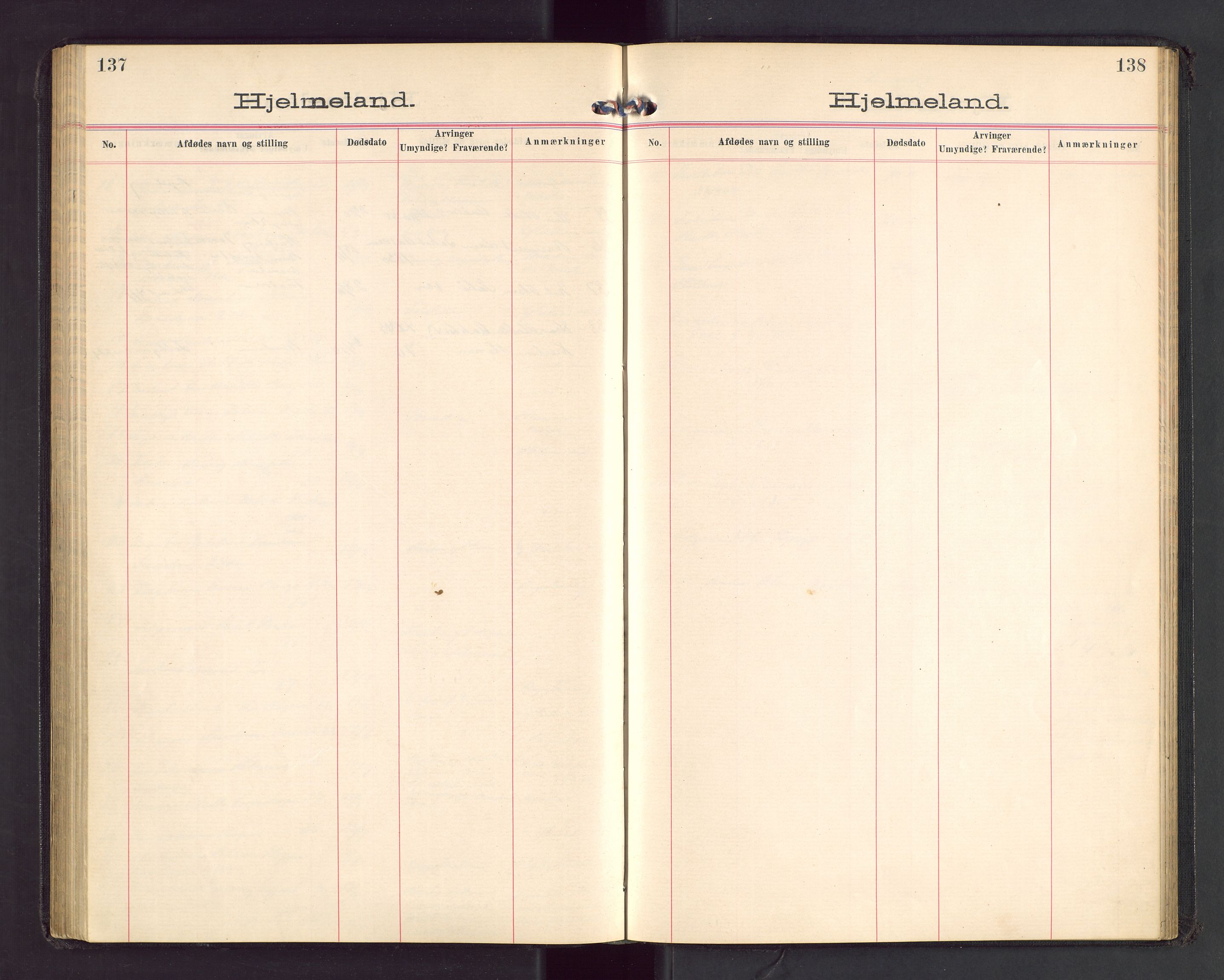 Ryfylke tingrett, AV/SAST-A-100055/001/IV/IVA/L0003: Dødsfallsprotokoll, 1913-1919, s. 137-138