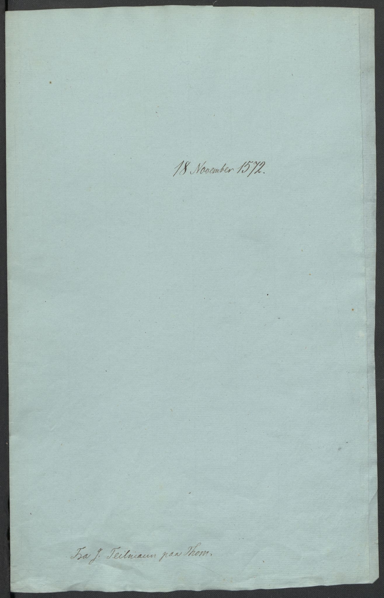 Riksarkivets diplomsamling, AV/RA-EA-5965/F02/L0076: Dokumenter, 1572-1573, s. 29